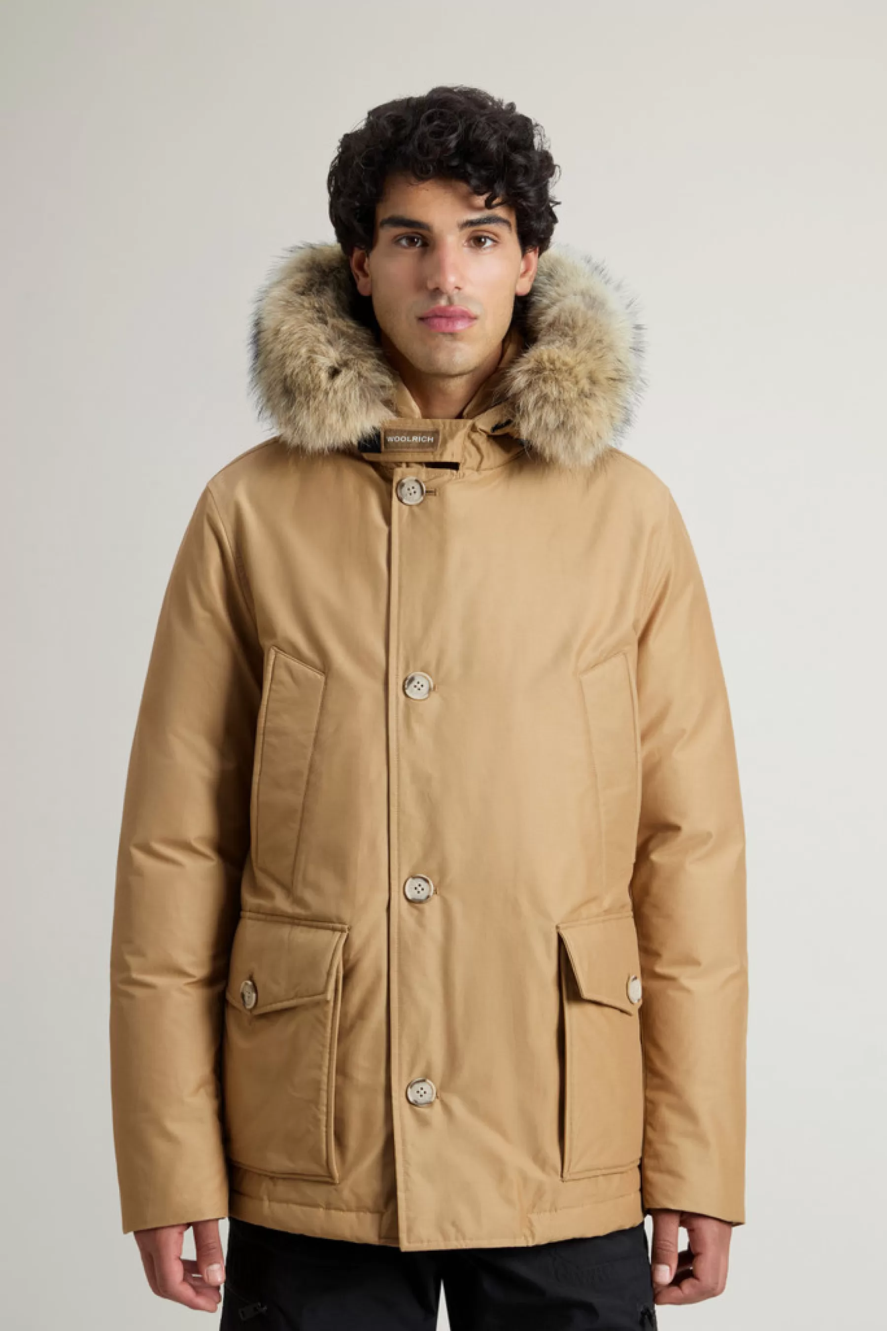 Flash Sale Arctic Anorak van Ramar Cloth met afneembaar bont Heren Parka