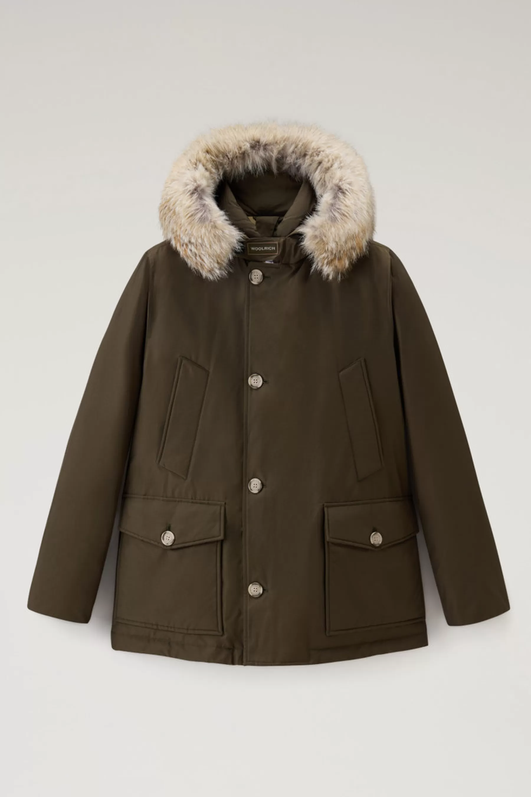 Hot Arctic Anorak van Ramar Cloth met afneembaar bont Heren Parka