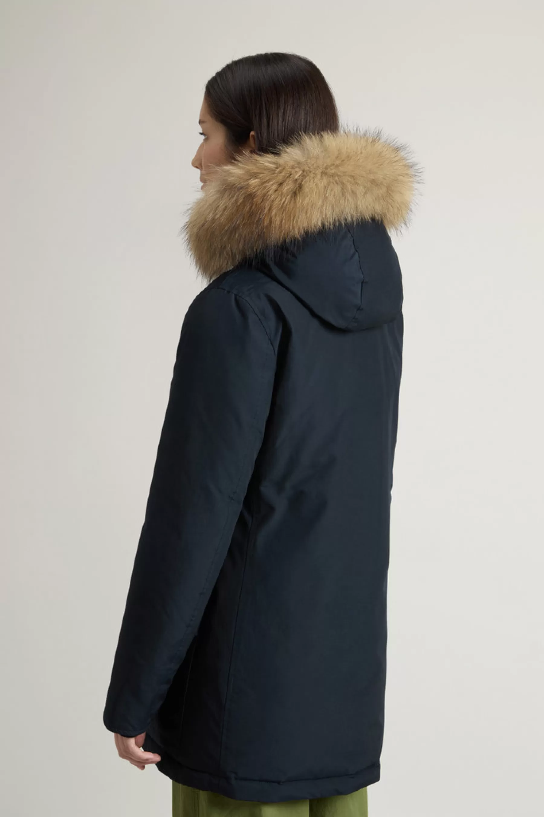 Store Arctic Parka van Ramar Cloth met vier zakken en afneembaar bont DAMES Parka