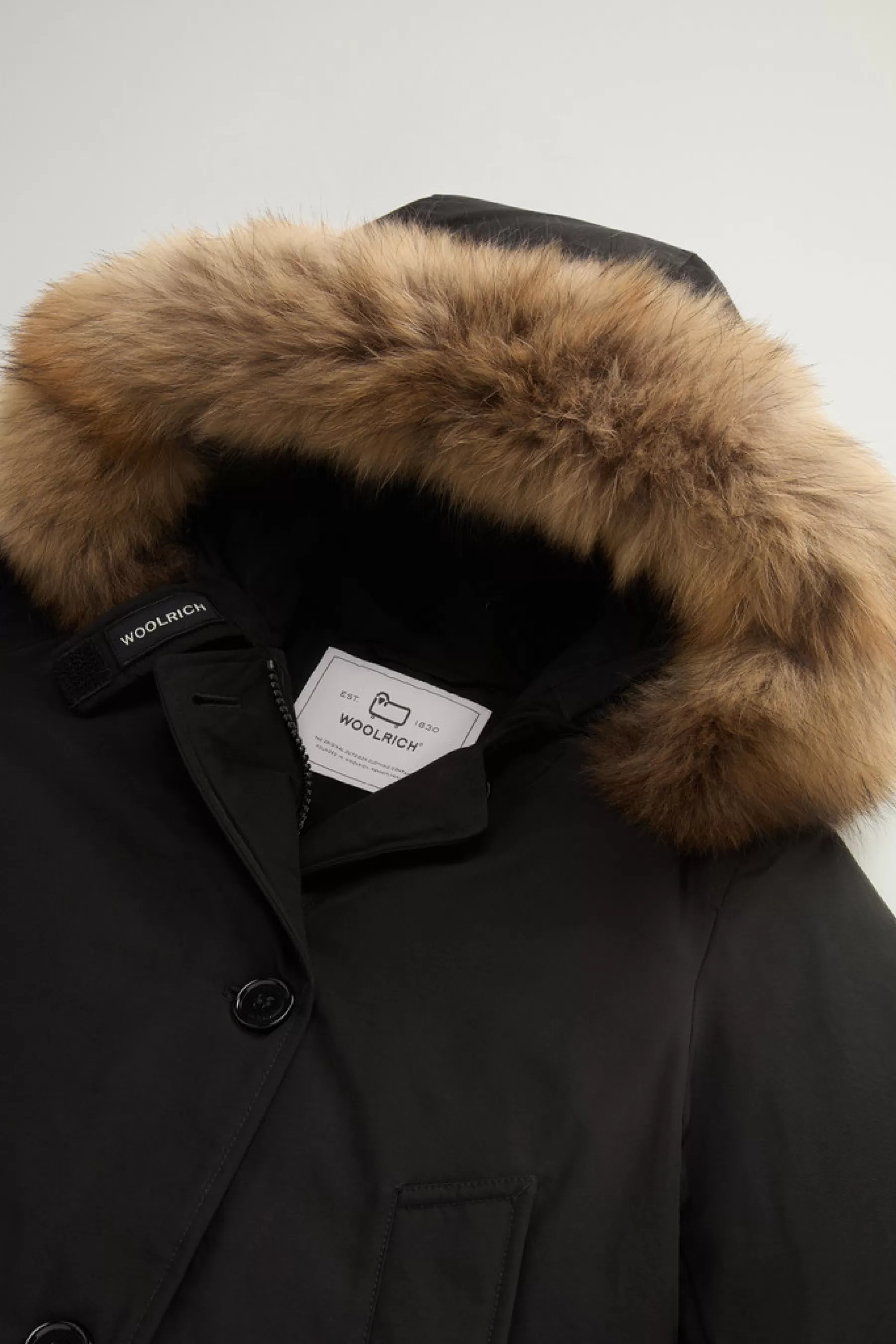 Discount Arctic Parka van Ramar Cloth met vier zakken en afneembaar bont DAMES Parka
