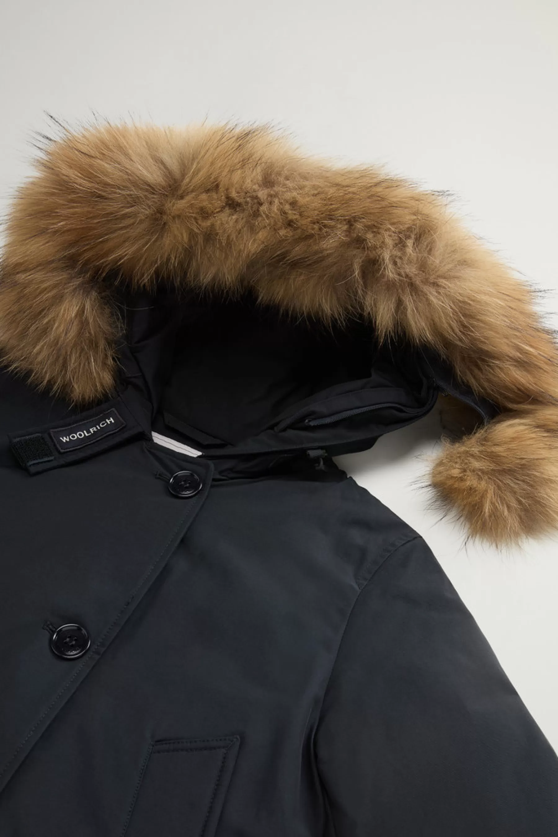 Store Arctic Parka van Ramar Cloth met vier zakken en afneembaar bont DAMES Parka