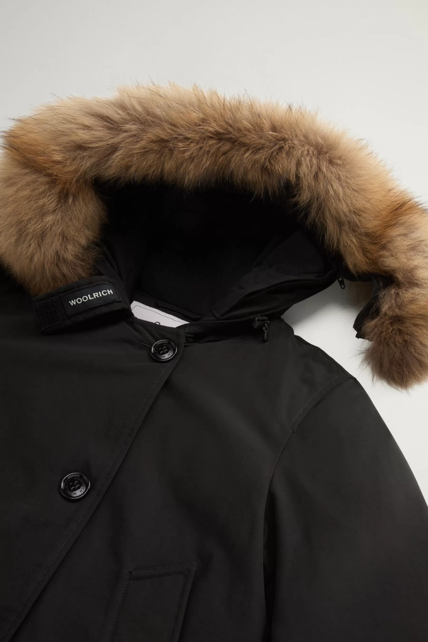 Discount Arctic Parka van Ramar Cloth met vier zakken en afneembaar bont DAMES Parka