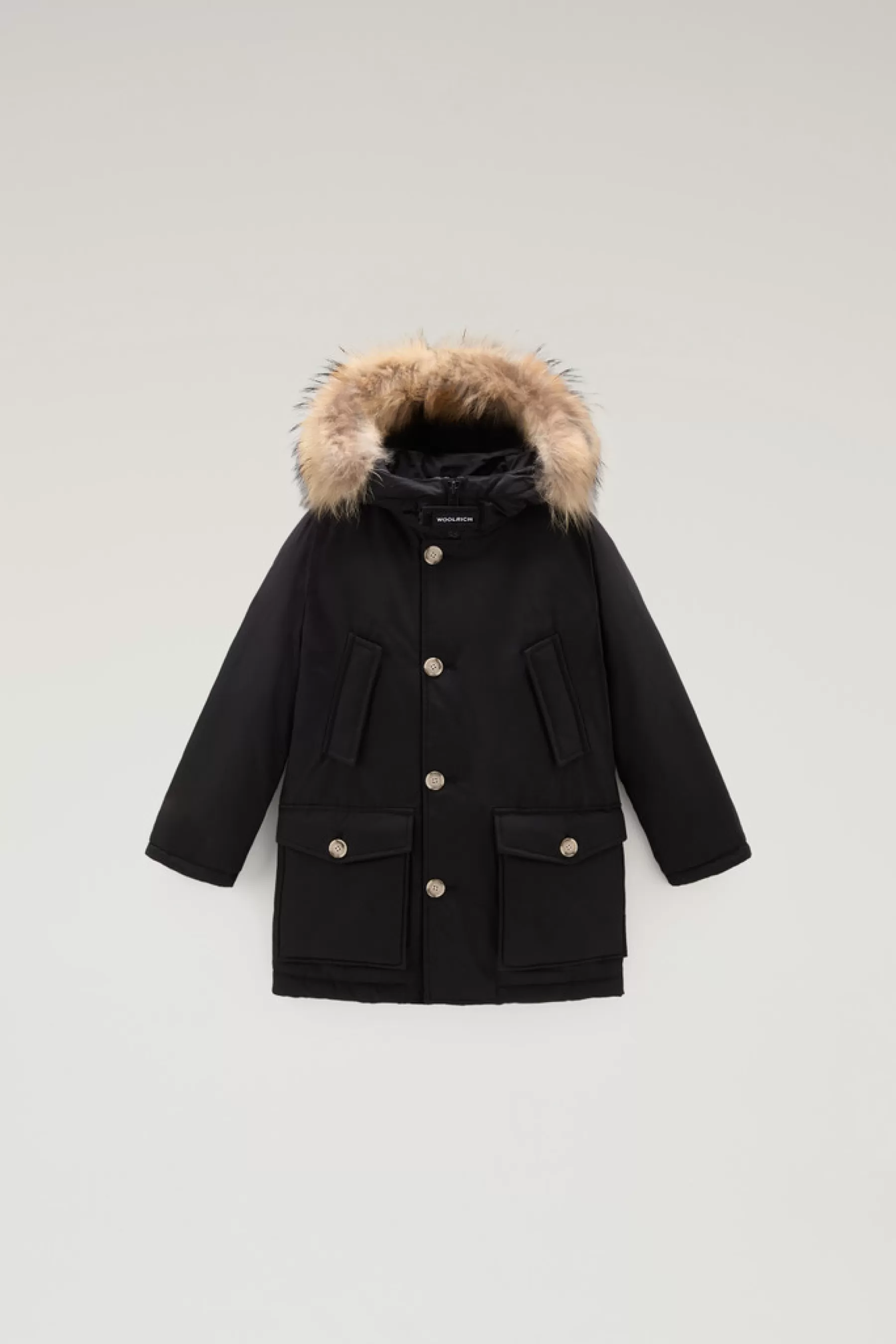 Flash Sale Arctic Parka van Ramar Cloth voor jongens met afneembaar bont Kinderen Parka