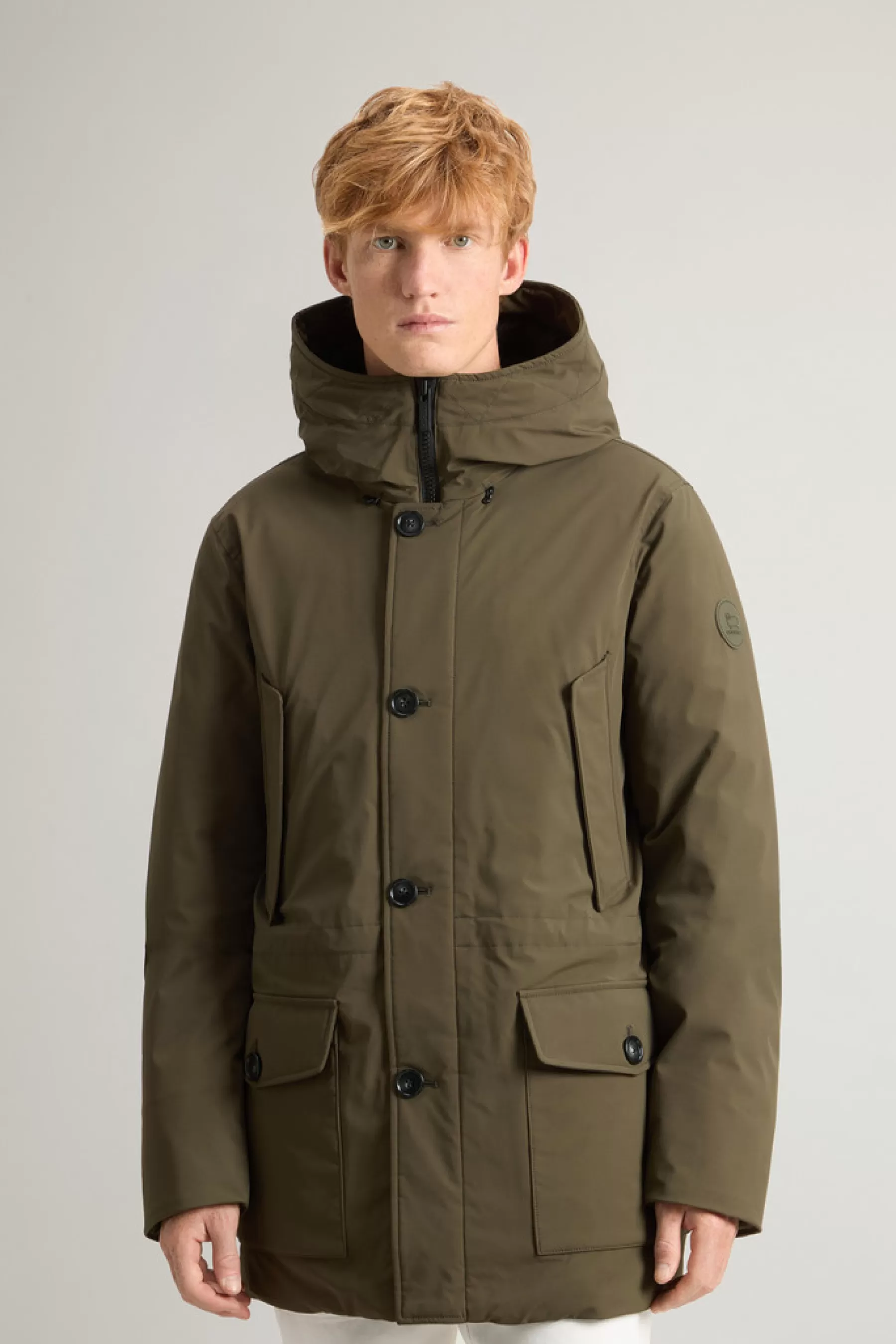 Clearance Arctic Parka van stretchnylon Heren Parka | Waterdichte