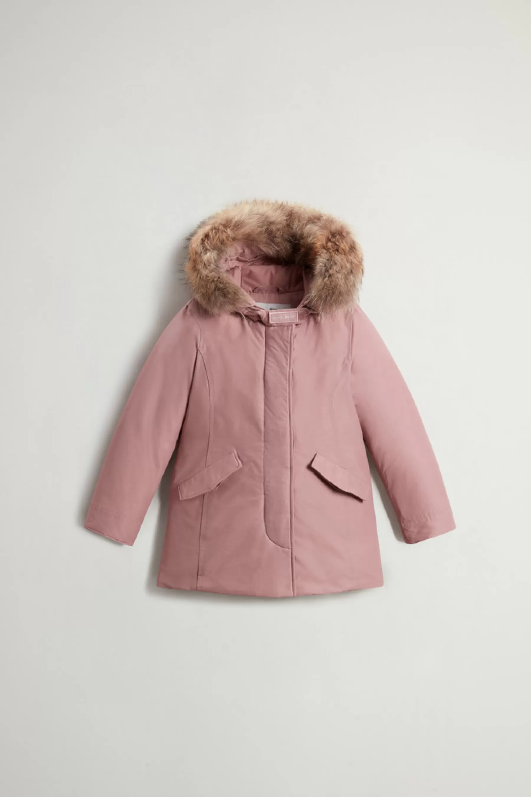 Sale Arctic Parka voor meisjes met afneembare rand van namaakbont Kinderen Parka
