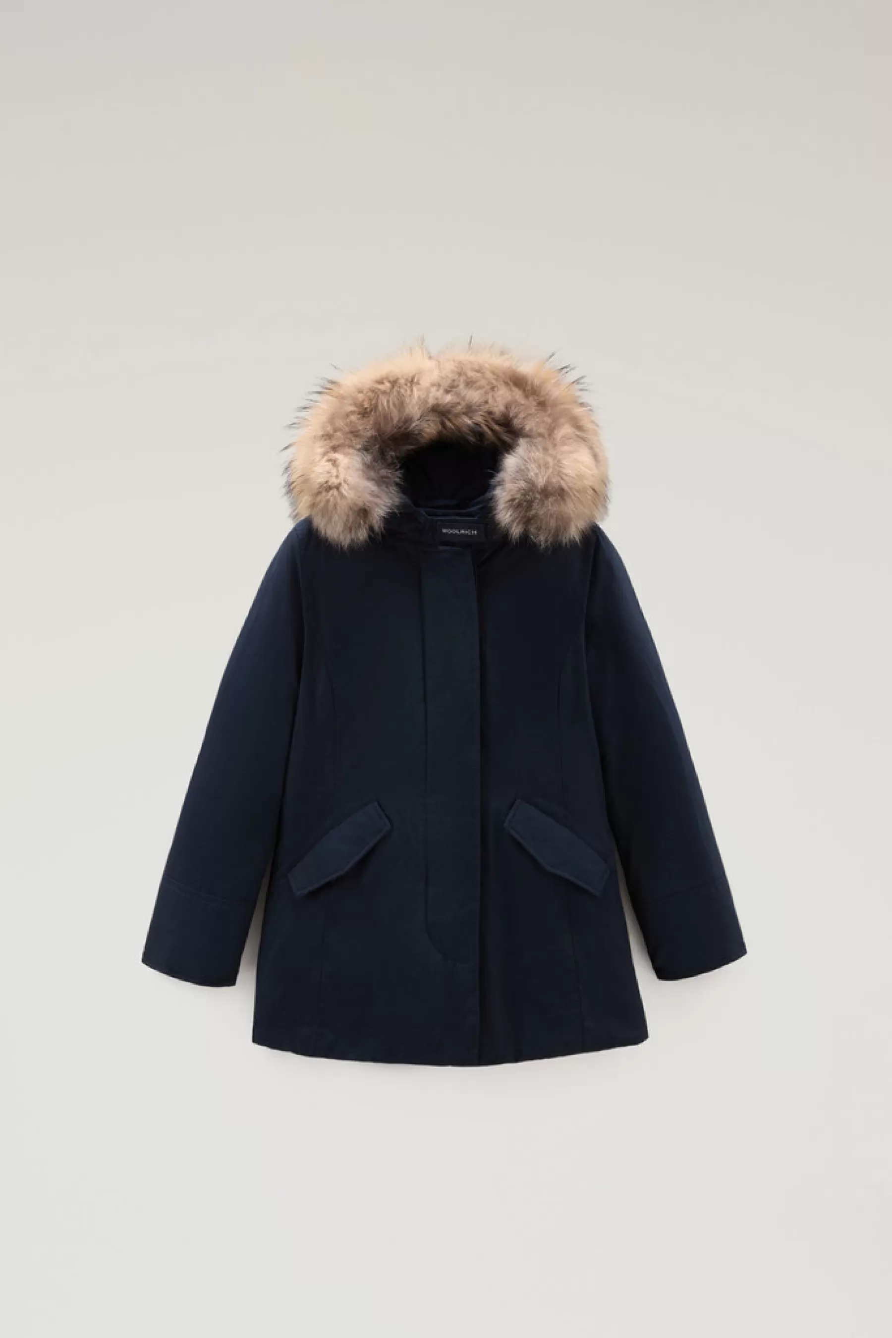 Online Arctic Parka voor meisjes met afneembare rand van namaakbont Kinderen Parka