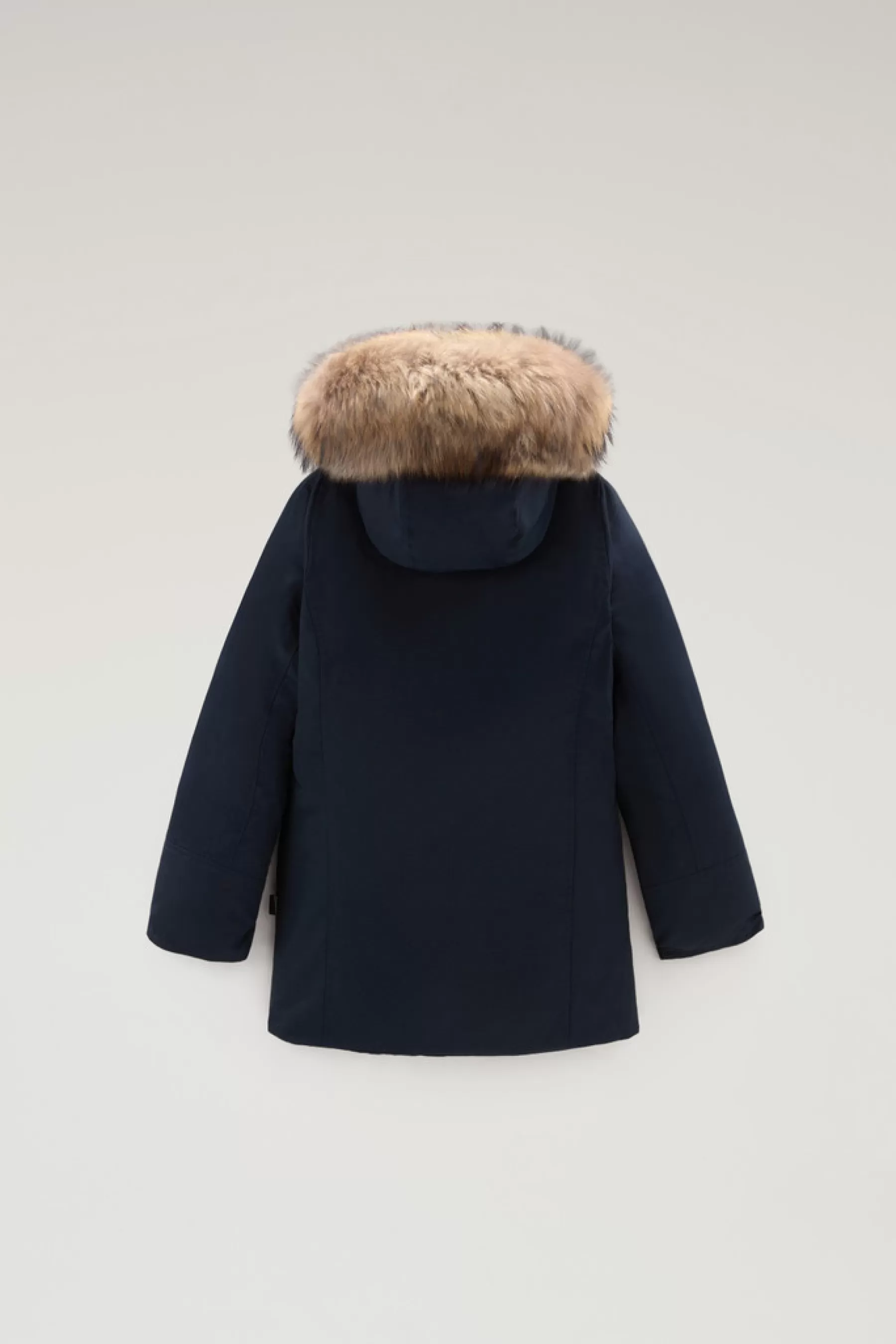 Online Arctic Parka voor meisjes met afneembare rand van namaakbont Kinderen Parka