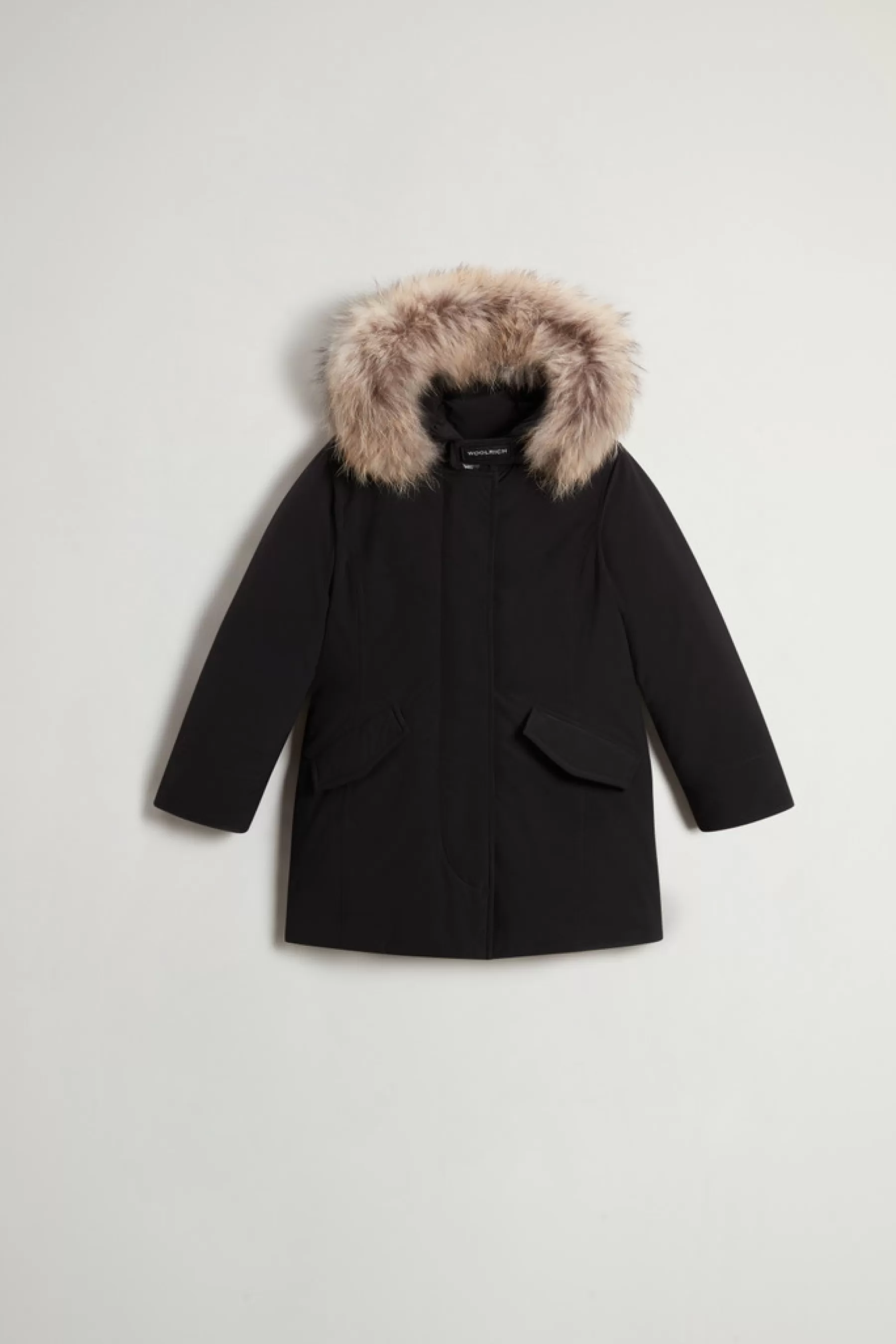 Cheap Arctic Parka voor meisjes van Urban Touch met afneembare bontkraag Kinderen Parka