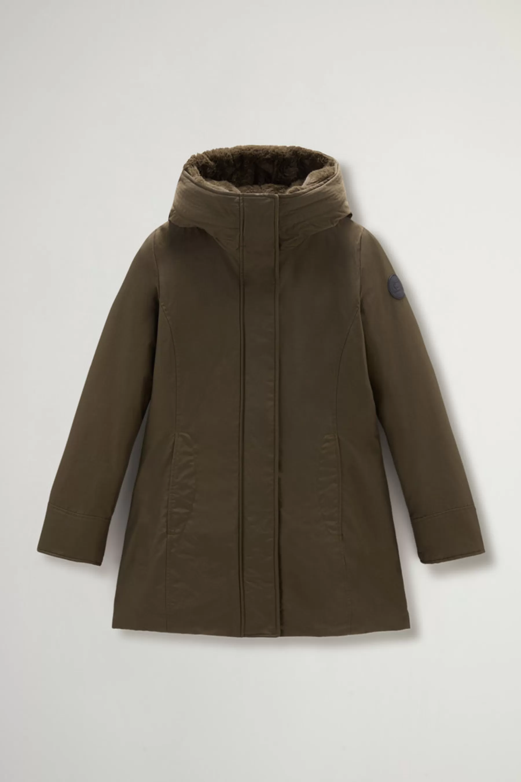 Store Boulder Parka van Ramar Cloth met capuchon en afneembare rand van imitatiebont DAMES Parka