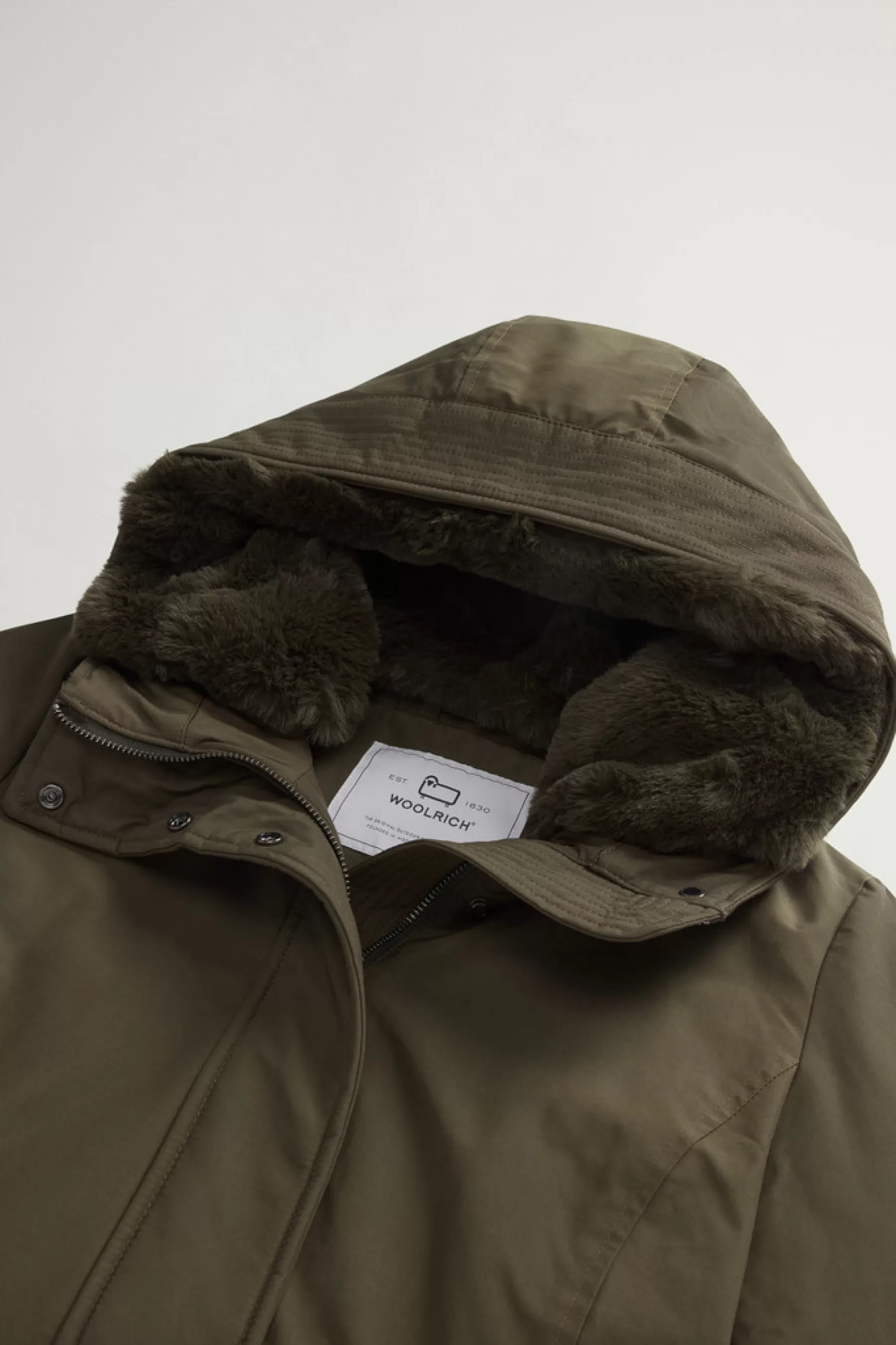 Store Boulder Parka van Ramar Cloth met capuchon en afneembare rand van imitatiebont DAMES Parka