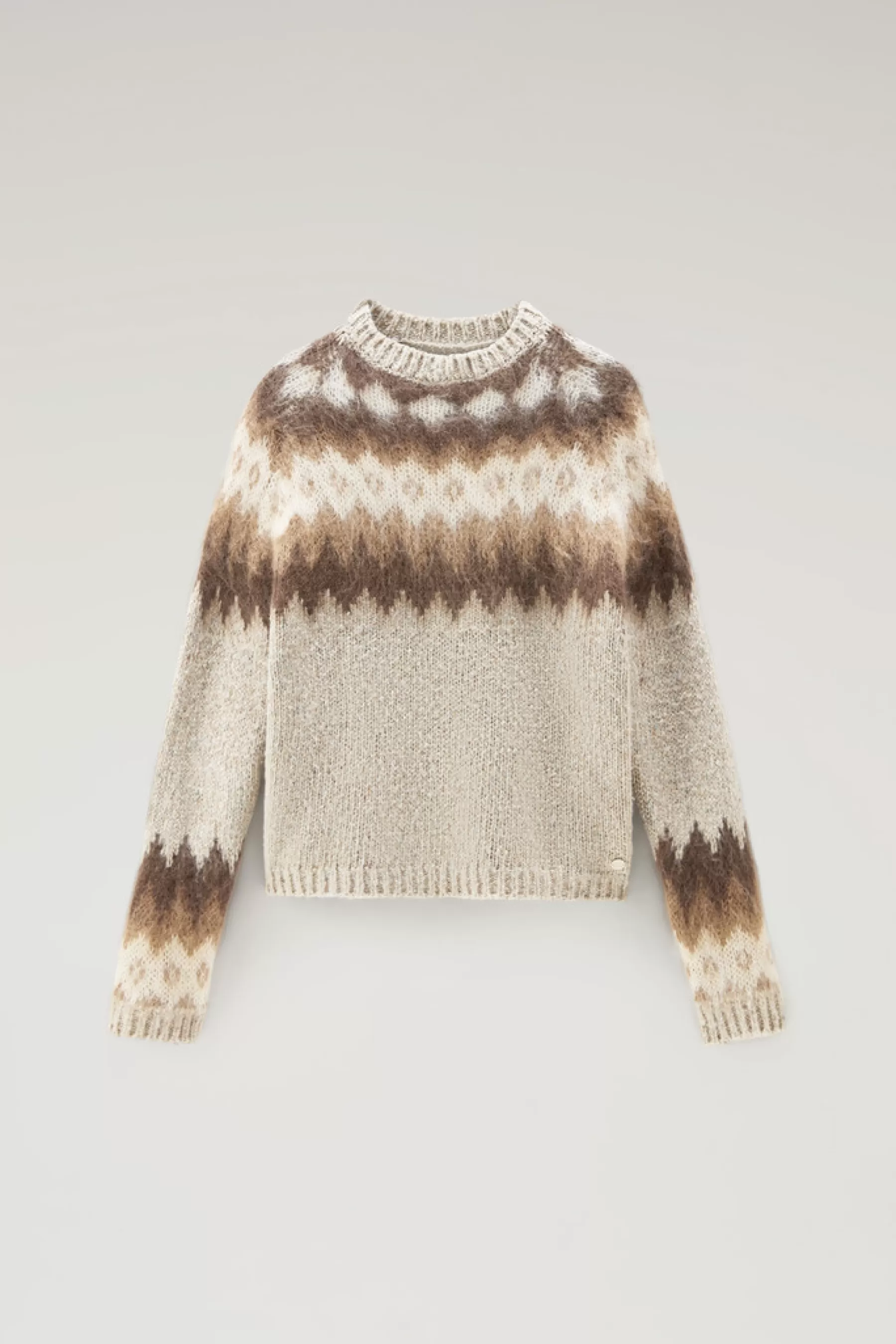 Flash Sale Fair Isle Pullover van wol-mohairmix DAMES Truien