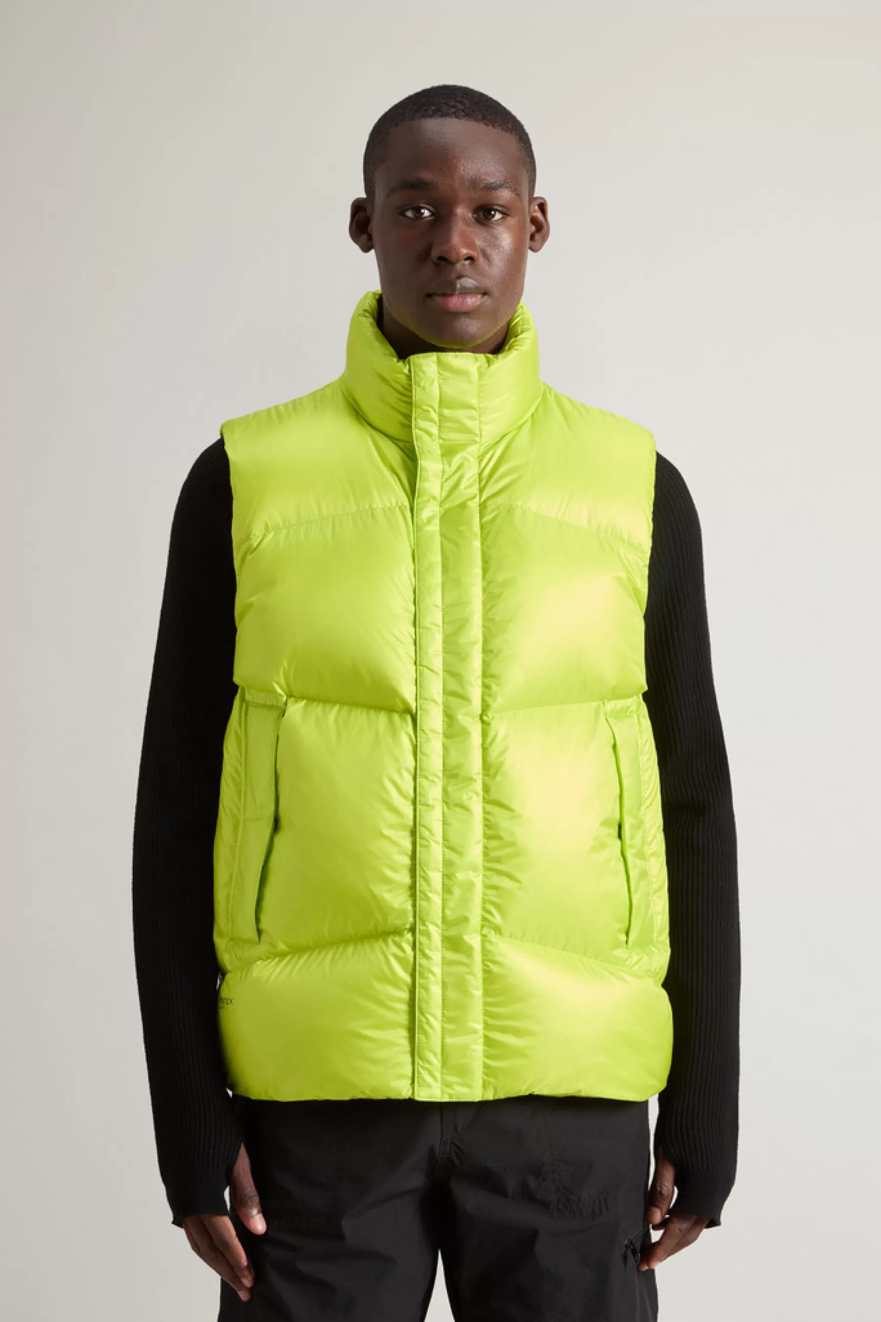 Fashion Gewatteerde bodywarmer van gerecyclede Pertex Quantum-nylon Heren Bodywarmers