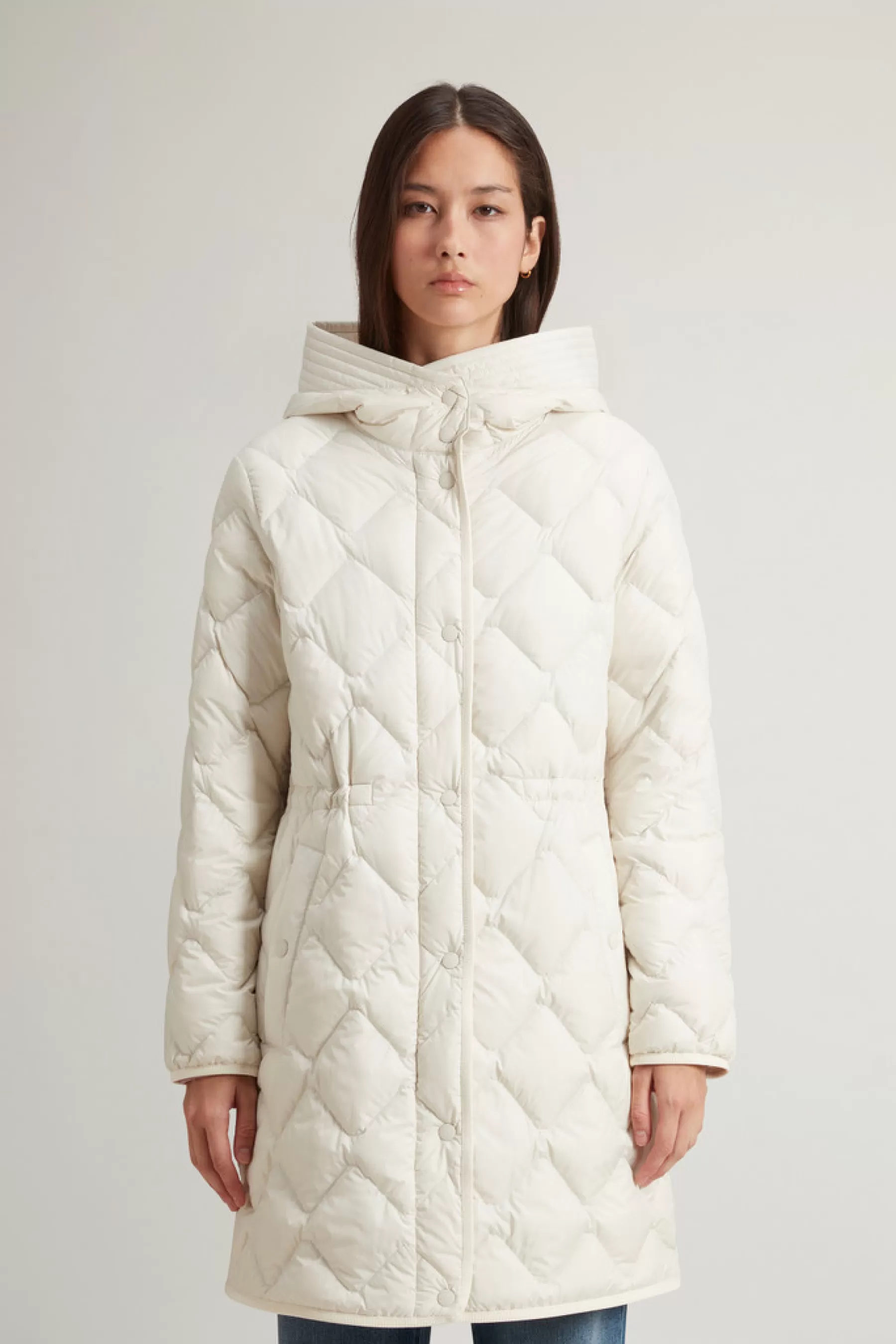Discount Heritage Parka van microvezel met capuchon en vizier DAMES Parka | Donsjassen