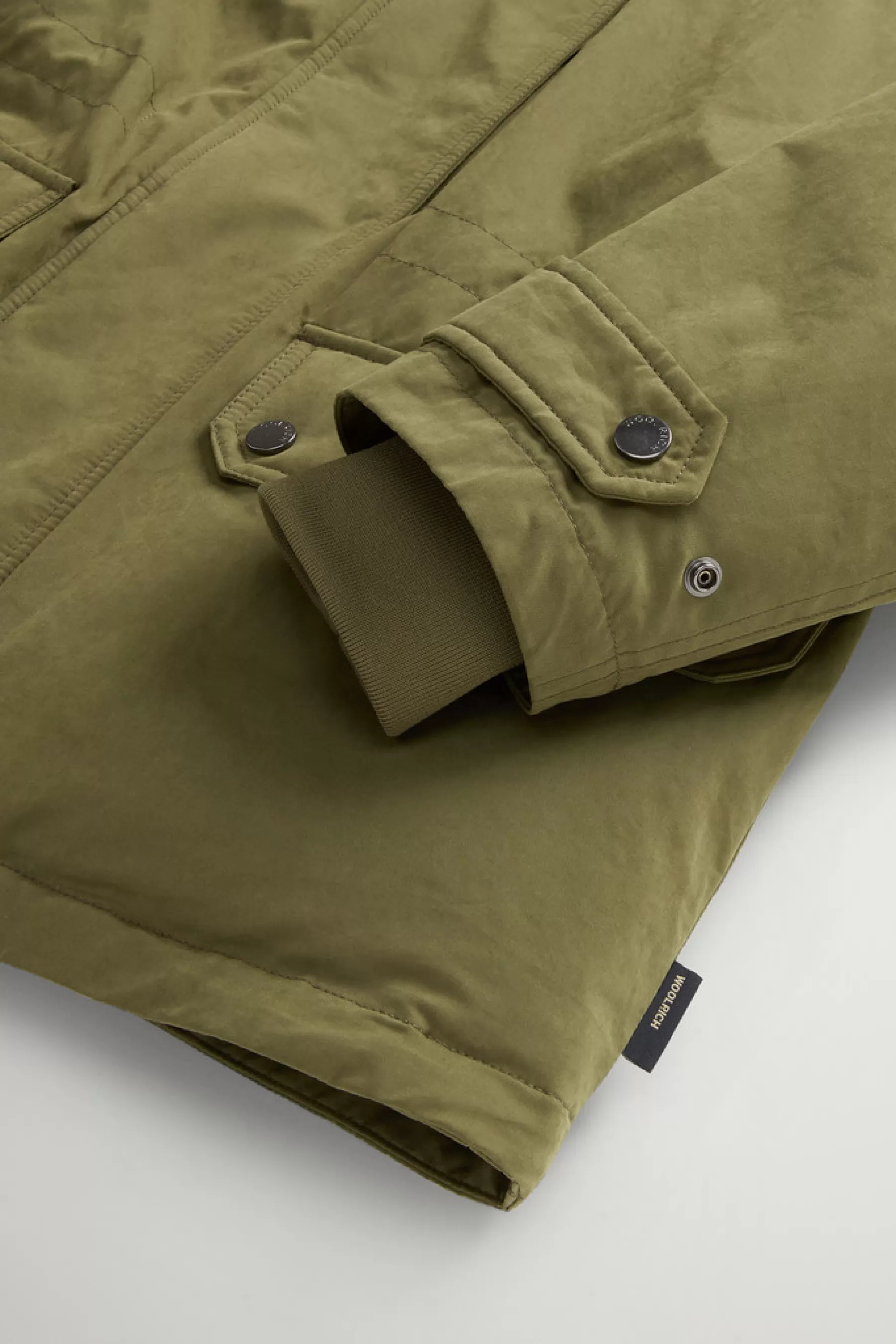 Fashion Korte Arctic Parka van Mountain Cloth met verwijderbare capuchon en bontkraag DAMES Parka