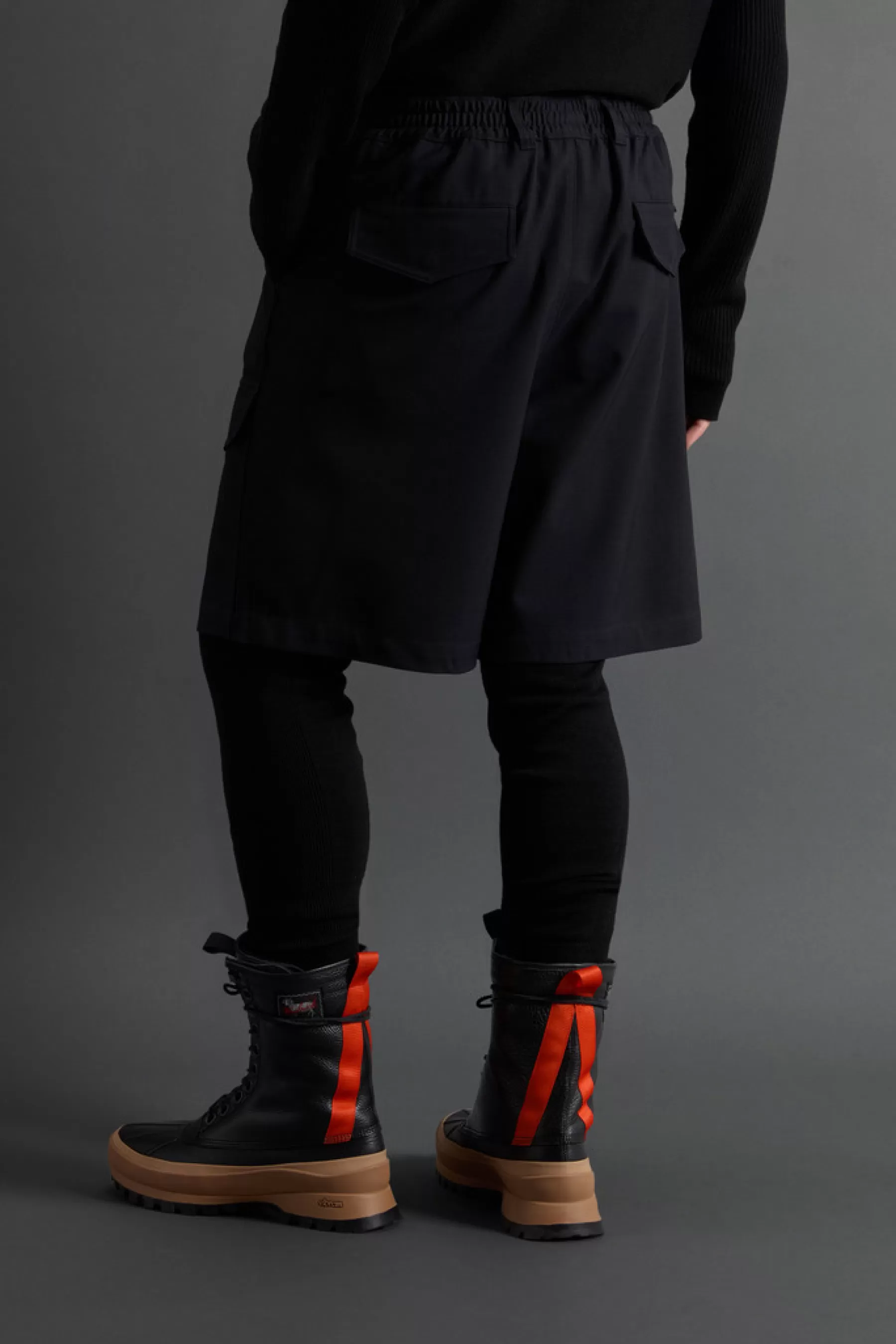 New Korte broek van elastische wol met zakken by Todd Snyder Heren Broeken En Shorts