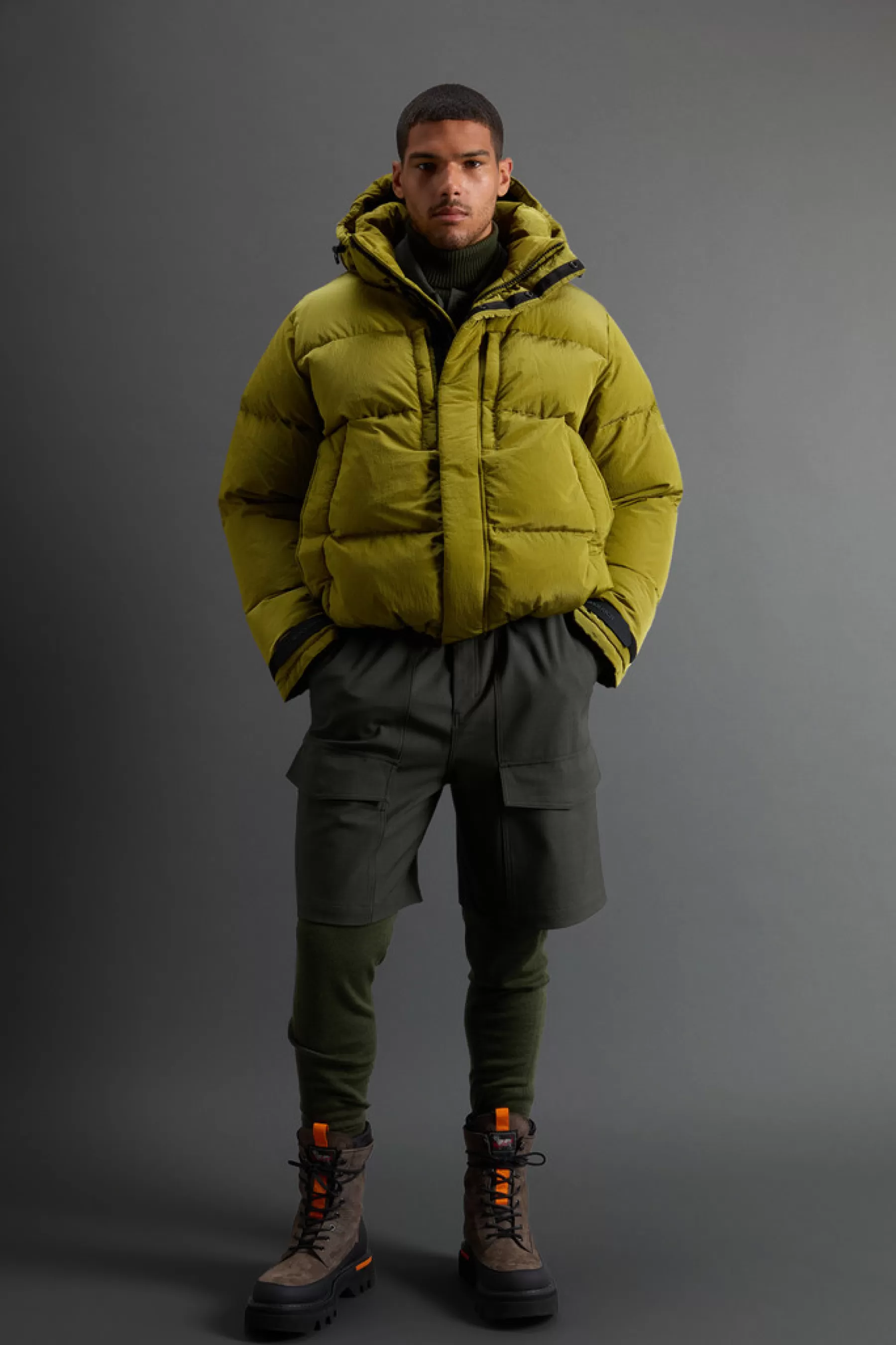 Shop Korte Parka van Olmetex-nylon ripstop by Todd Snyder Heren Parka | Donsjassen