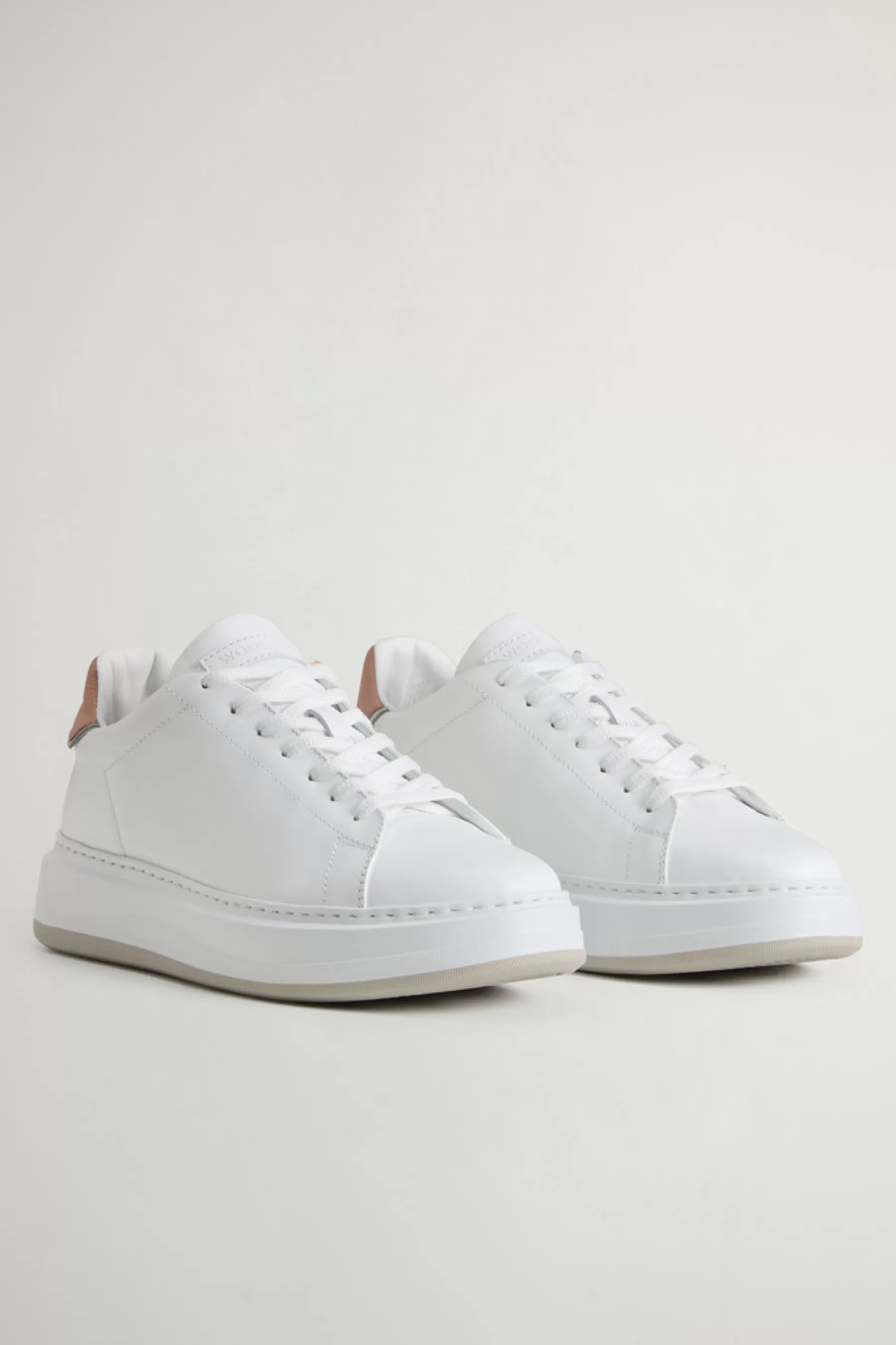 Clearance Leren Arrow sneakers met gouden details DAMES Sneakers