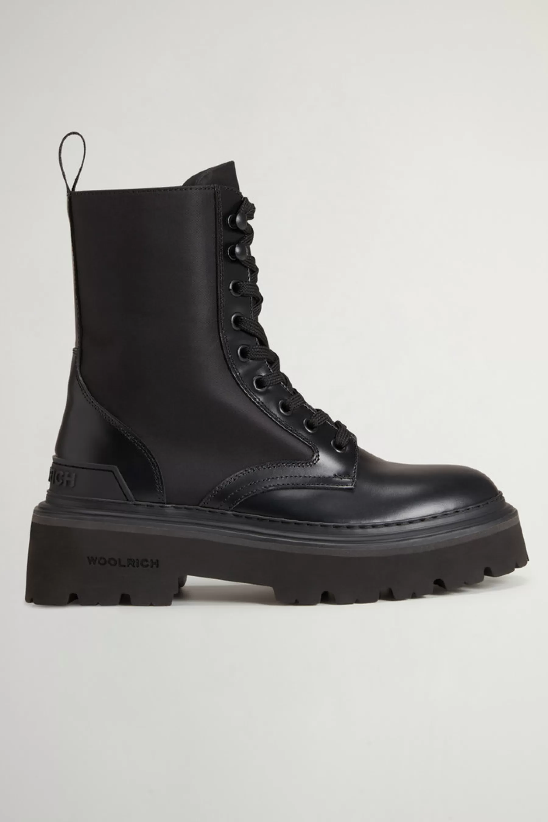 Hot Logger-veterboots van leer DAMES Laarzen