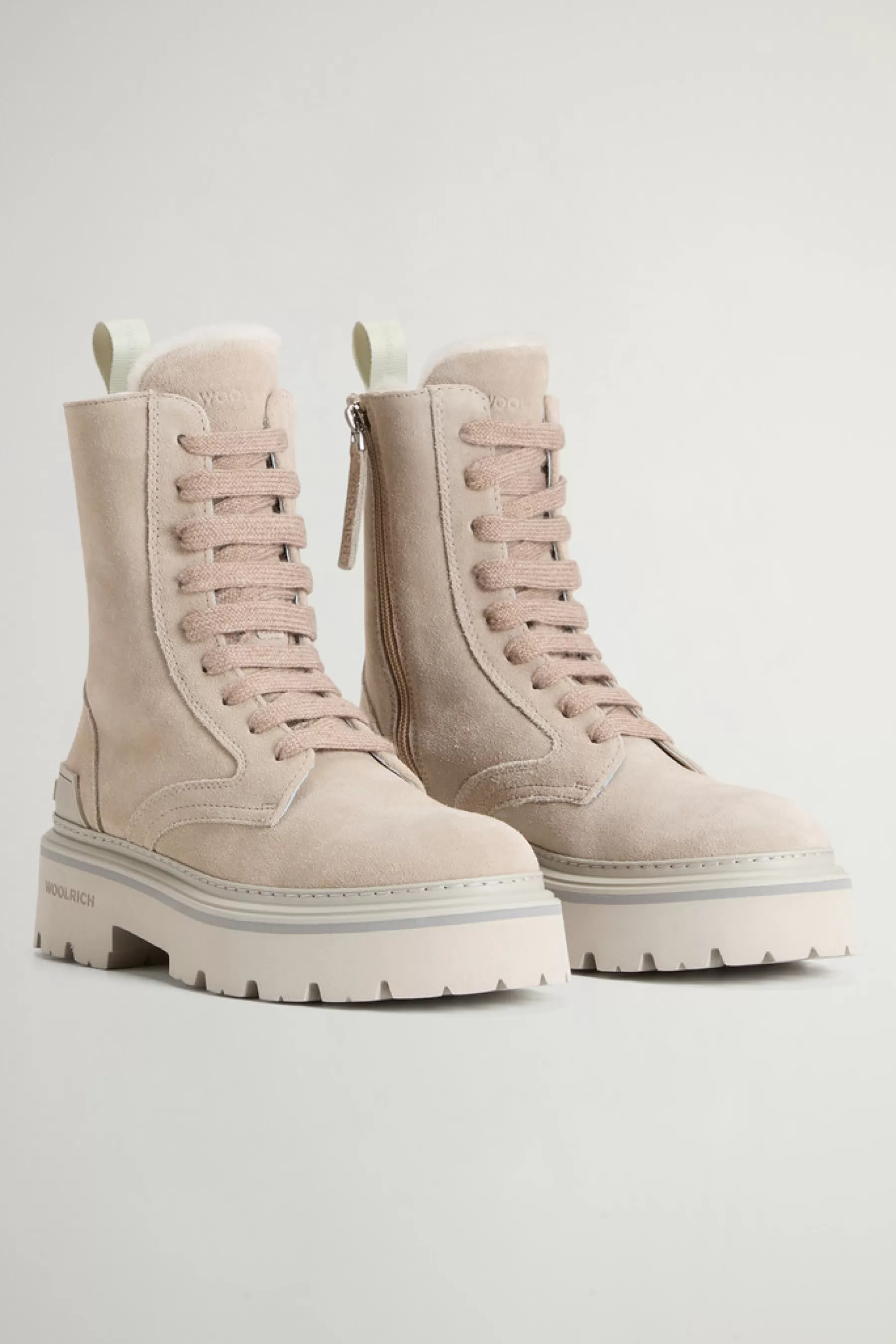 Flash Sale Logger-veterboots van suède DAMES Laarzen