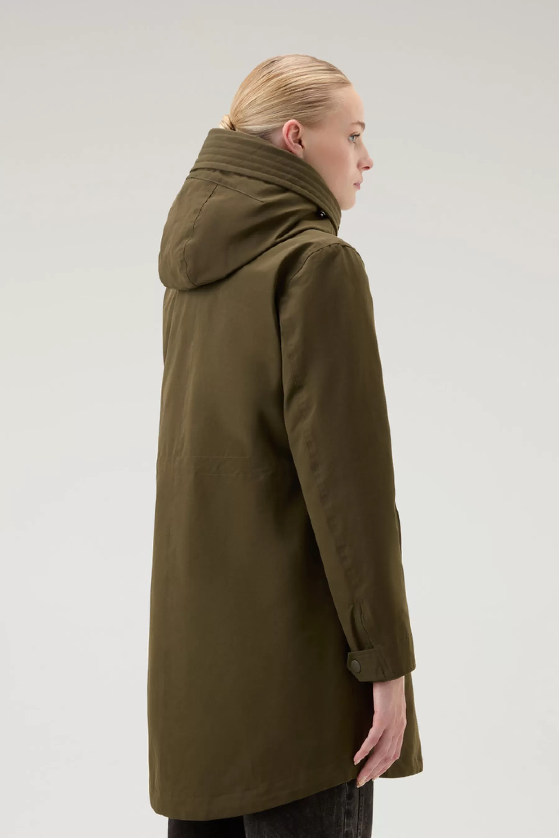Best Militaire 3-in-1 Parka van Ramar Cloth met afneembaar gewatteerd jack DAMES Parka