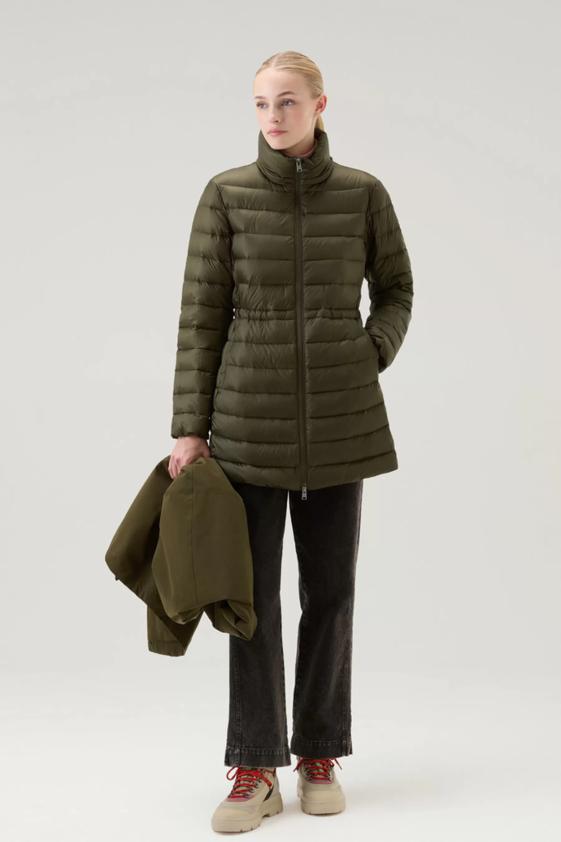 Best Militaire 3-in-1 Parka van Ramar Cloth met afneembaar gewatteerd jack DAMES Parka