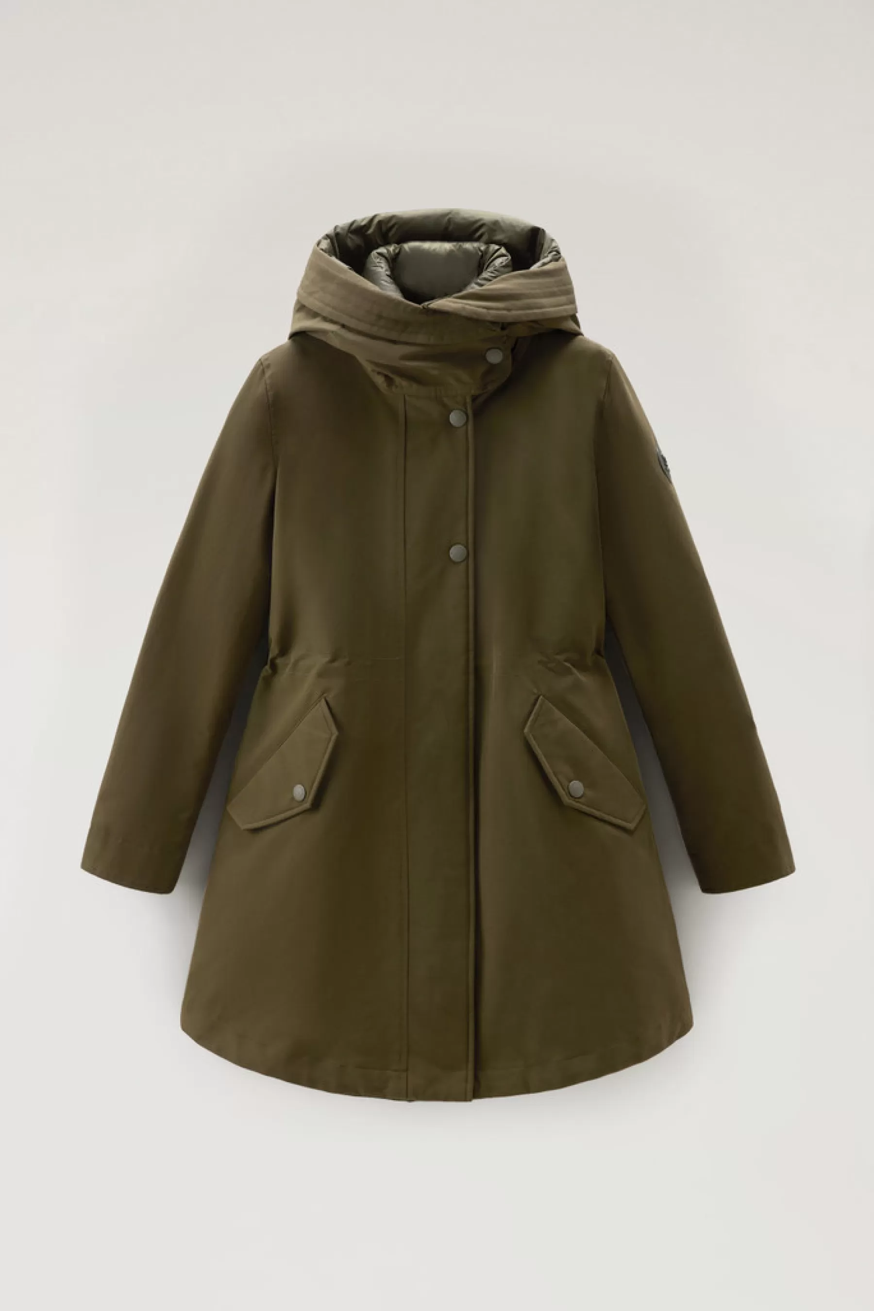 Best Militaire 3-in-1 Parka van Ramar Cloth met afneembaar gewatteerd jack DAMES Parka