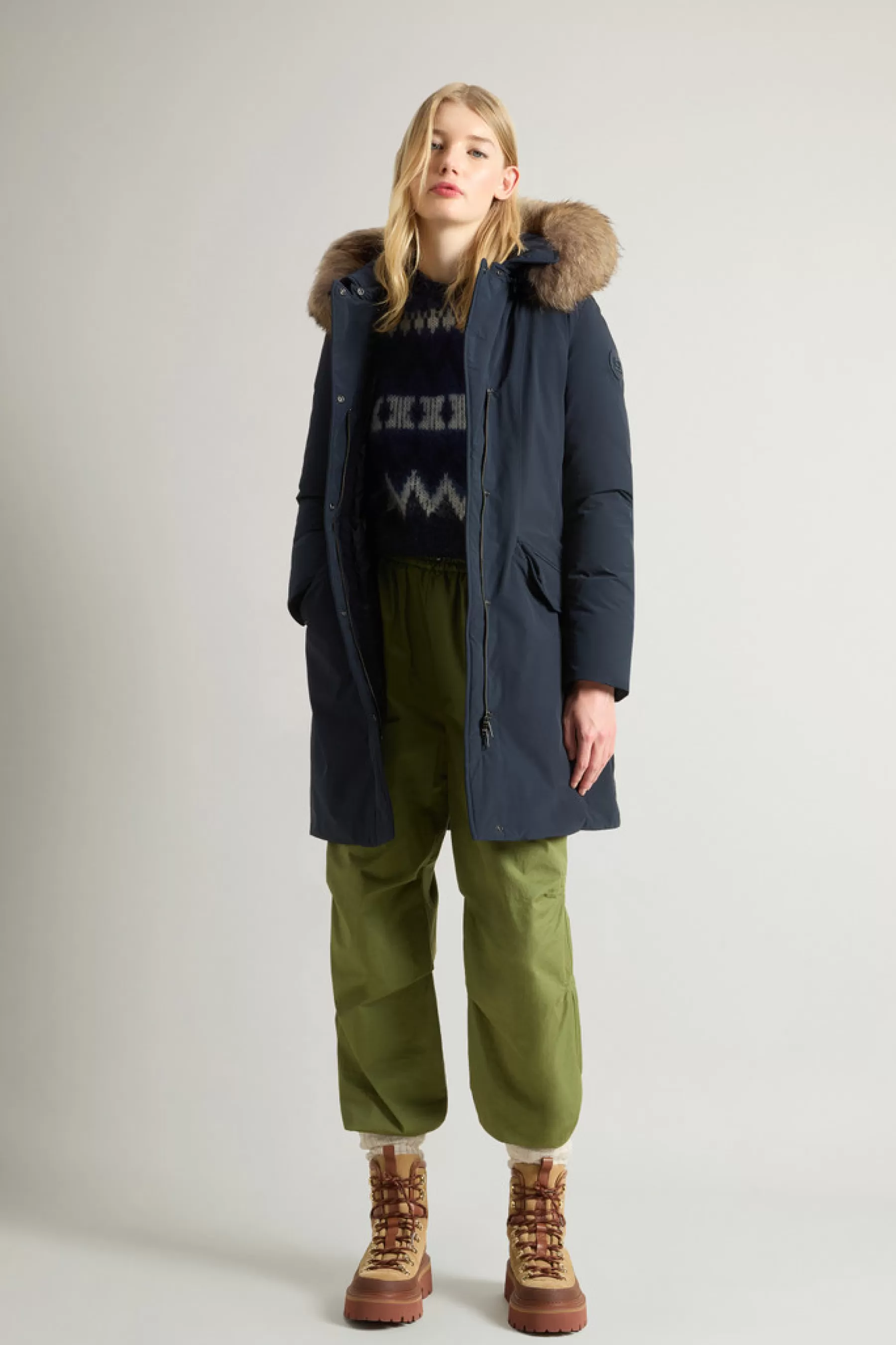 Clearance Modern Vail Parka met afneembare capuchon DAMES Parka