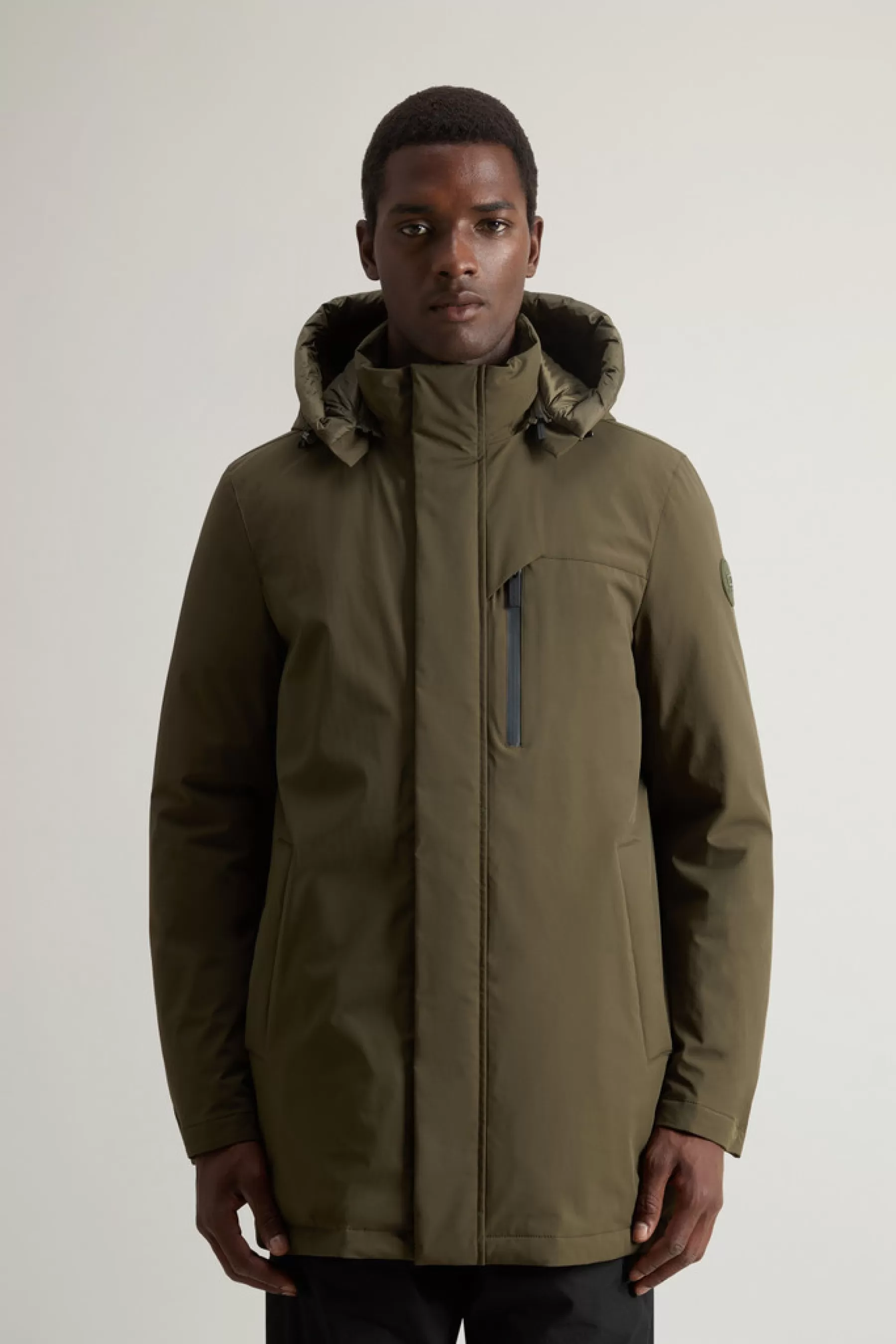 Store Mountain Parka van stretchnylon Heren Waterdichte