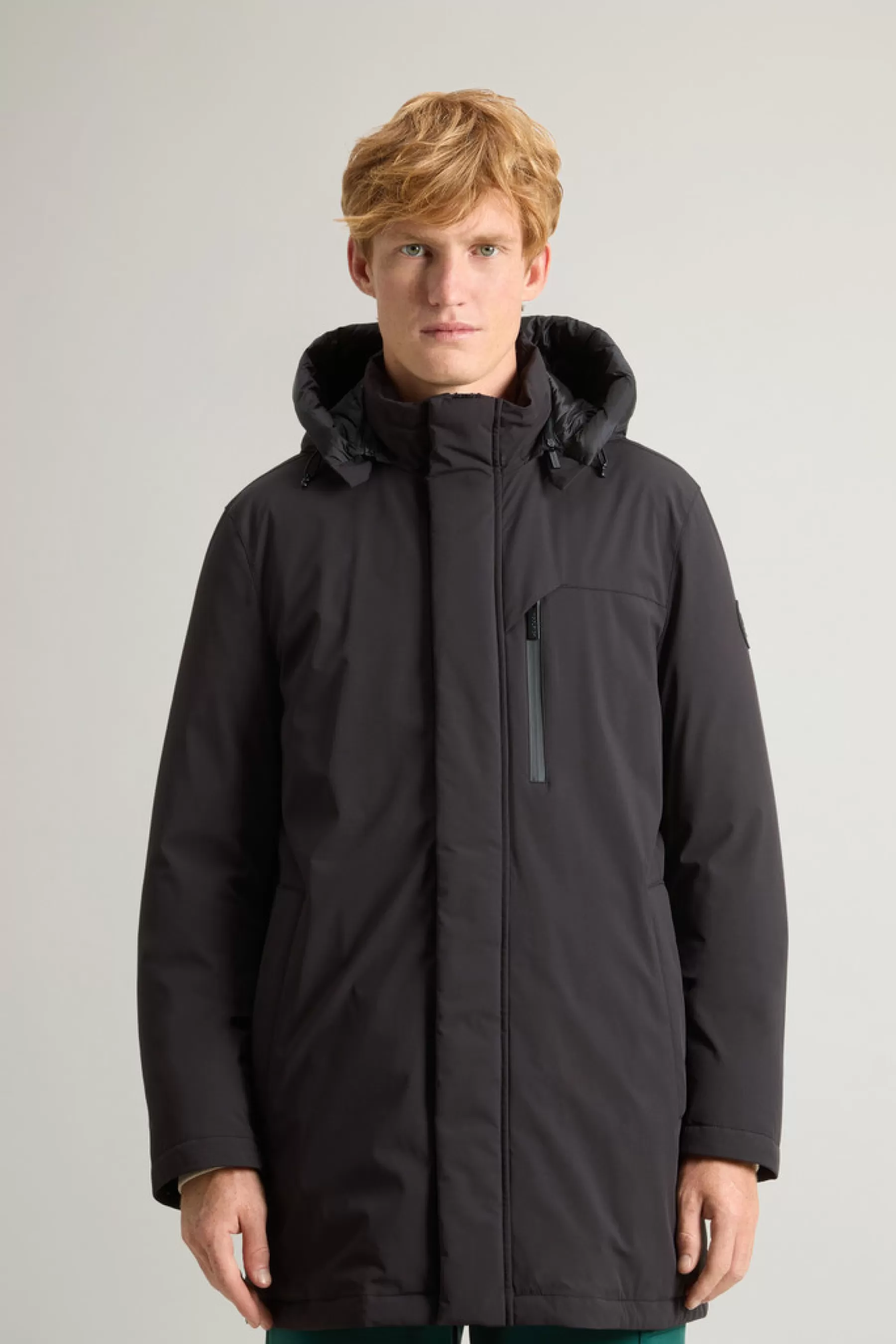 Sale Mountain Parka van stretchnylon Heren Parka | Waterdichte