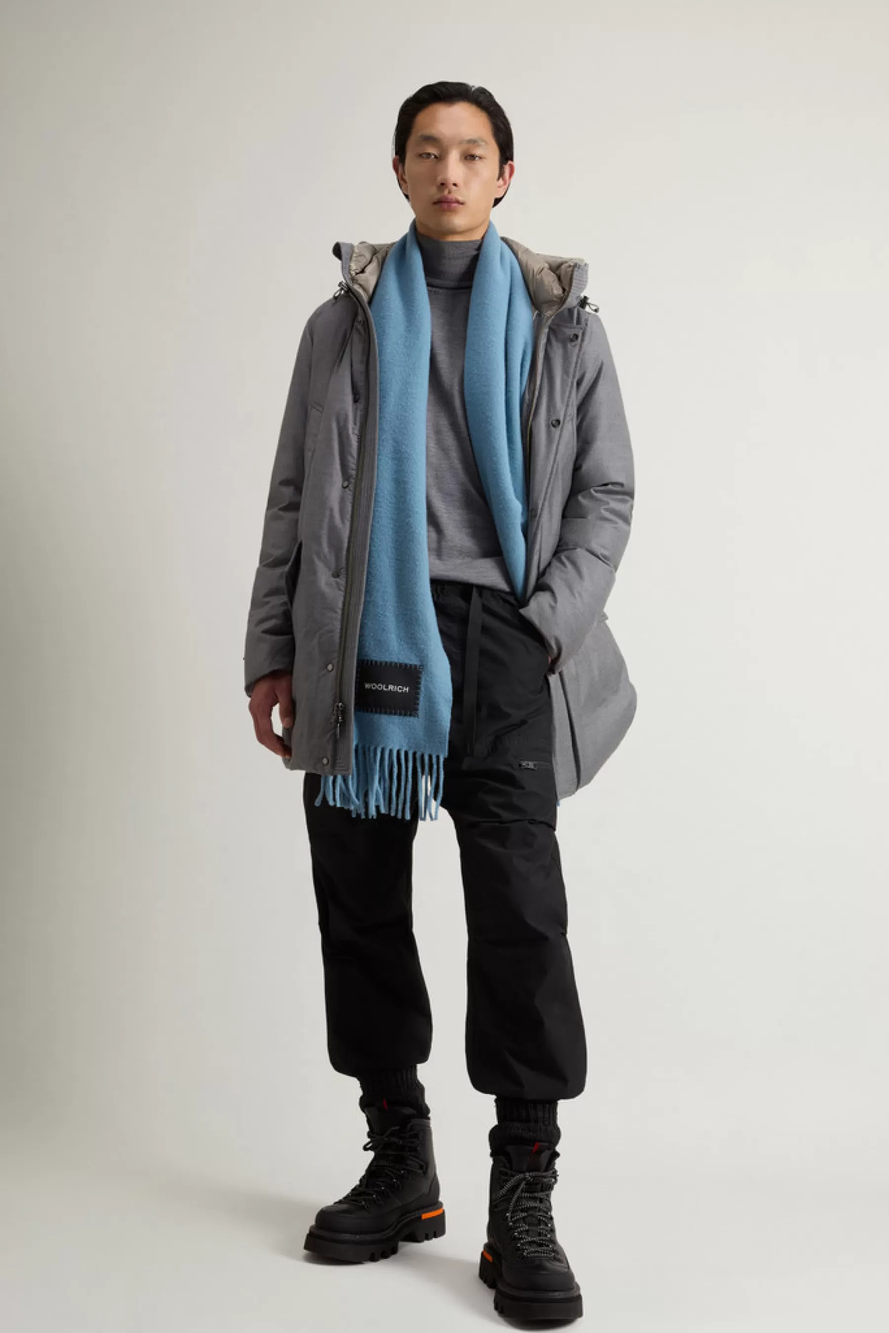 Cheap Parka van Italiaanse wol en zijde, gemaakt van een Loro Piana-stof Heren Parka | Jassen