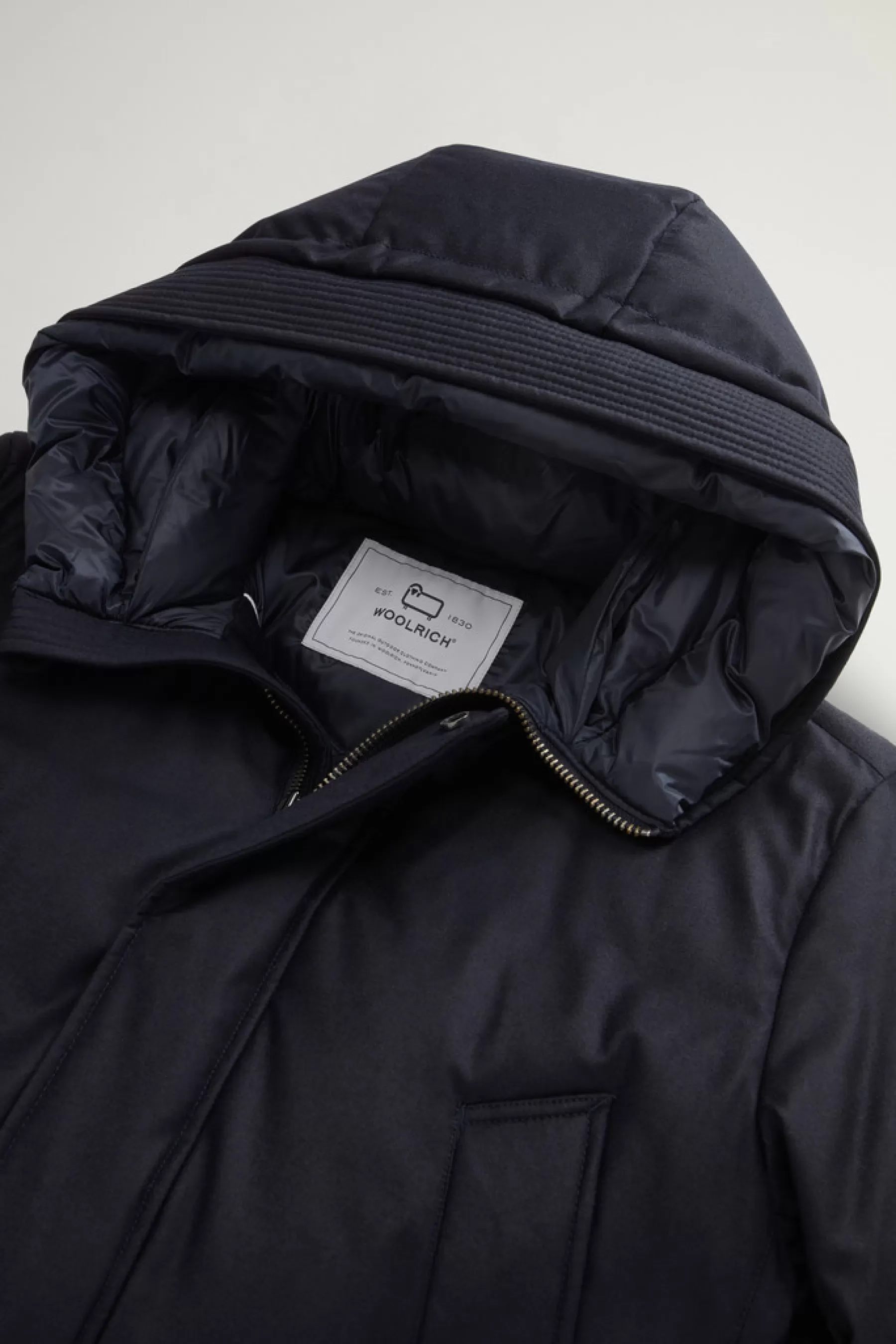 Fashion Parka van Italiaanse wol en zijde, gemaakt van een Loro Piana-stof Heren Parka | Jassen