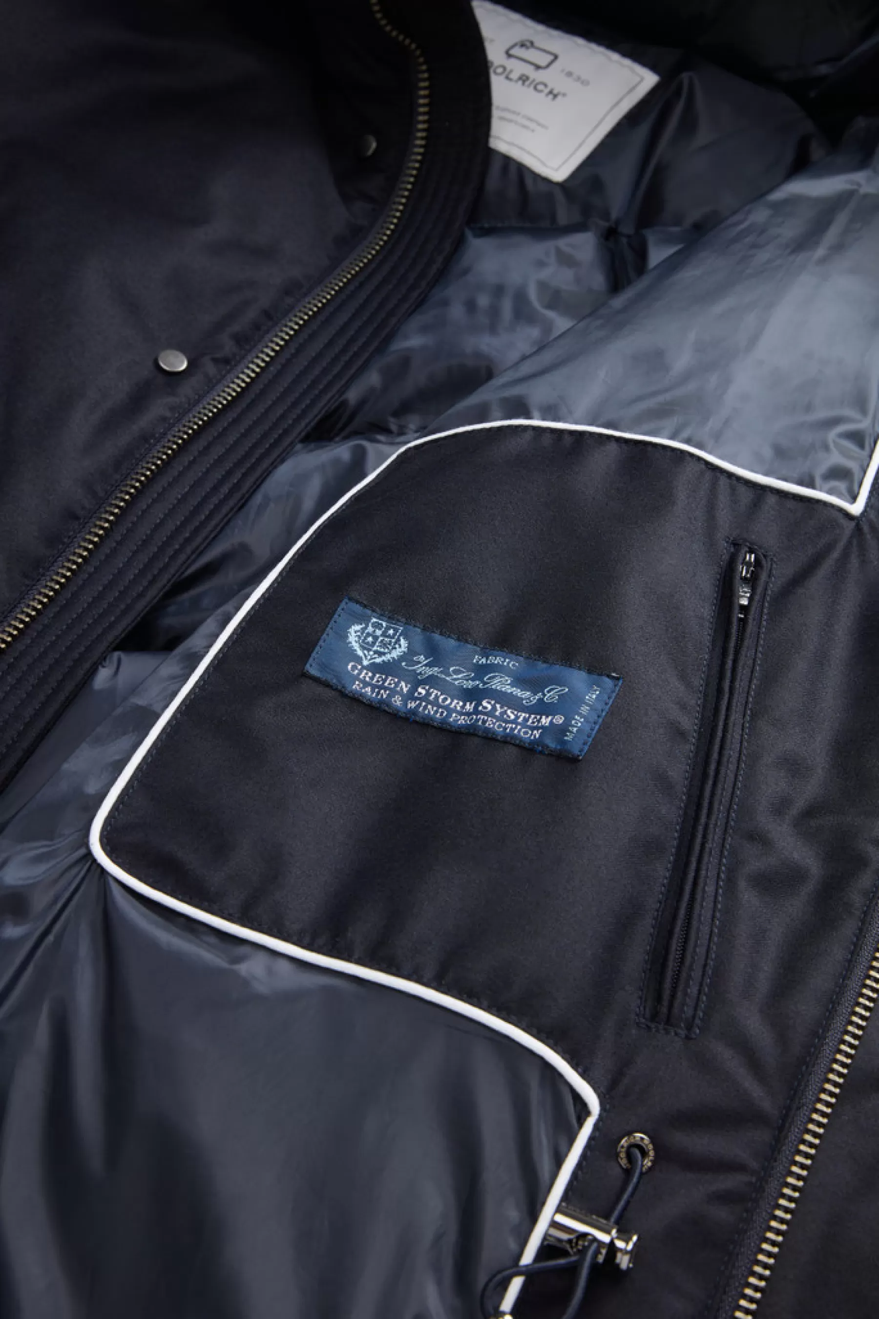 Fashion Parka van Italiaanse wol en zijde, gemaakt van een Loro Piana-stof Heren Parka | Jassen