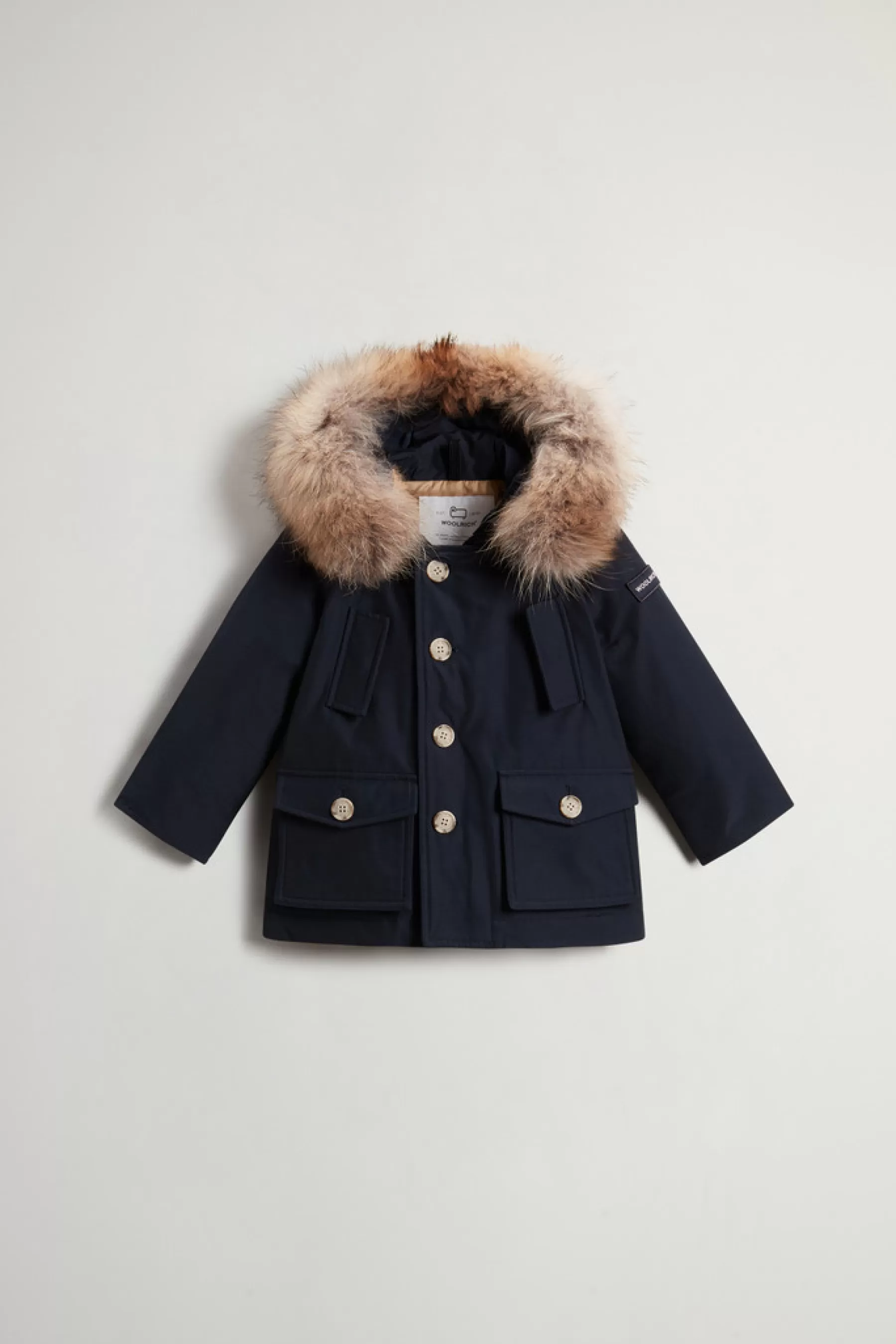 Flash Sale Parka voor baby’s van Ramar Cloth met afneembare bontkraag Kinderen Parka | Parka