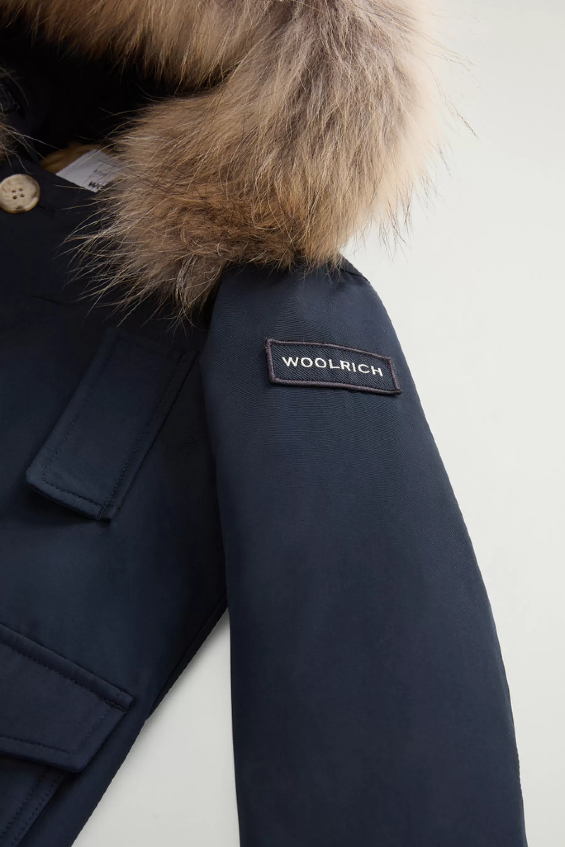 Flash Sale Parka voor baby’s van Ramar Cloth met afneembare bontkraag Kinderen Parka | Parka