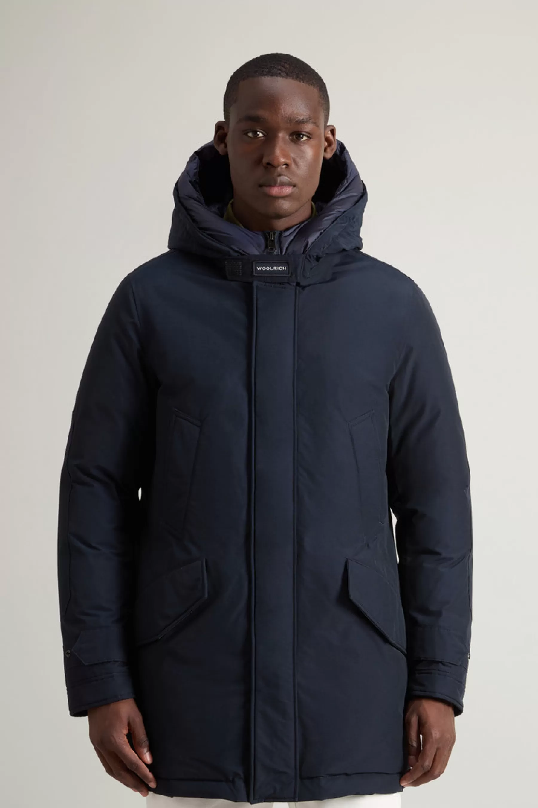 Online Polar Parka van Ramar Cloth met hoge kraag Heren Parka