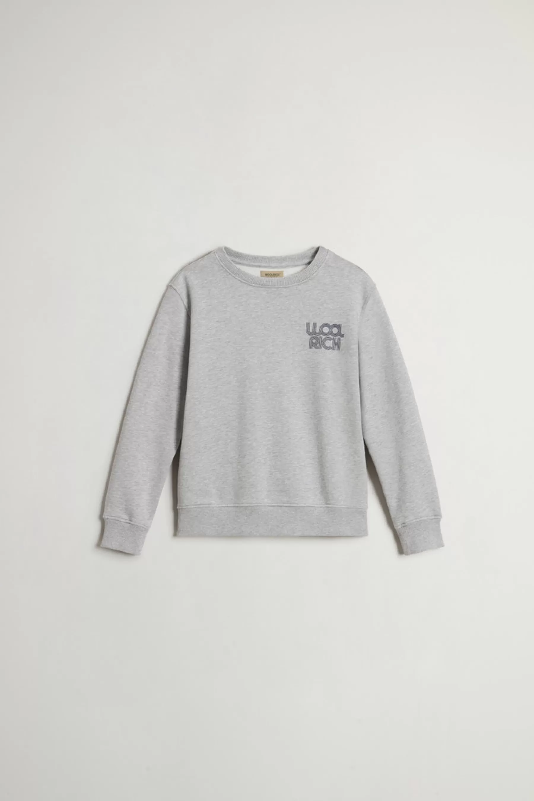 Outlet Sweater met ronde hals voor jongens van zuiver katoen met logo Kinderen Kleding
