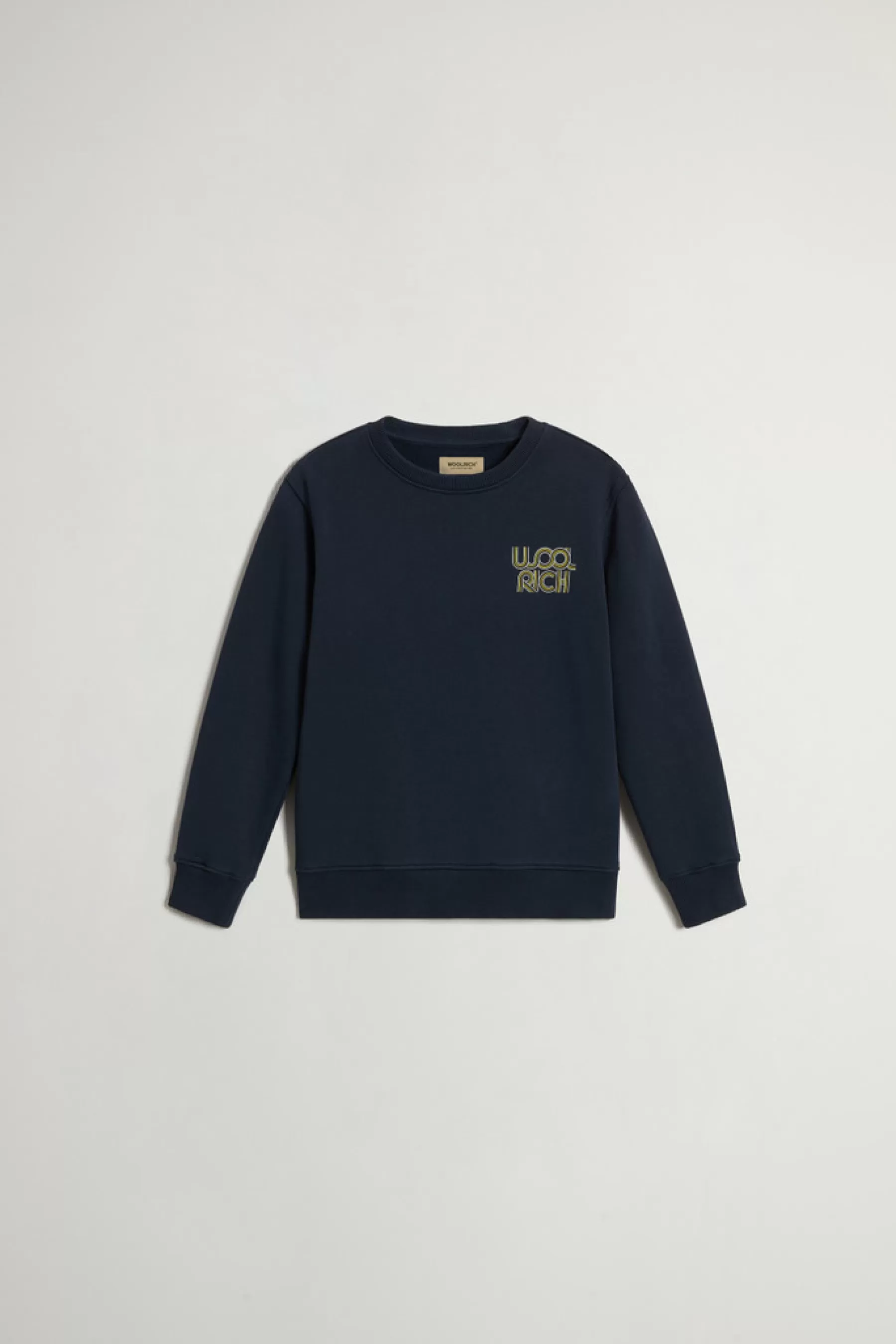 Outlet Sweater met ronde hals voor jongens van zuiver katoen met logo Kinderen Kleding