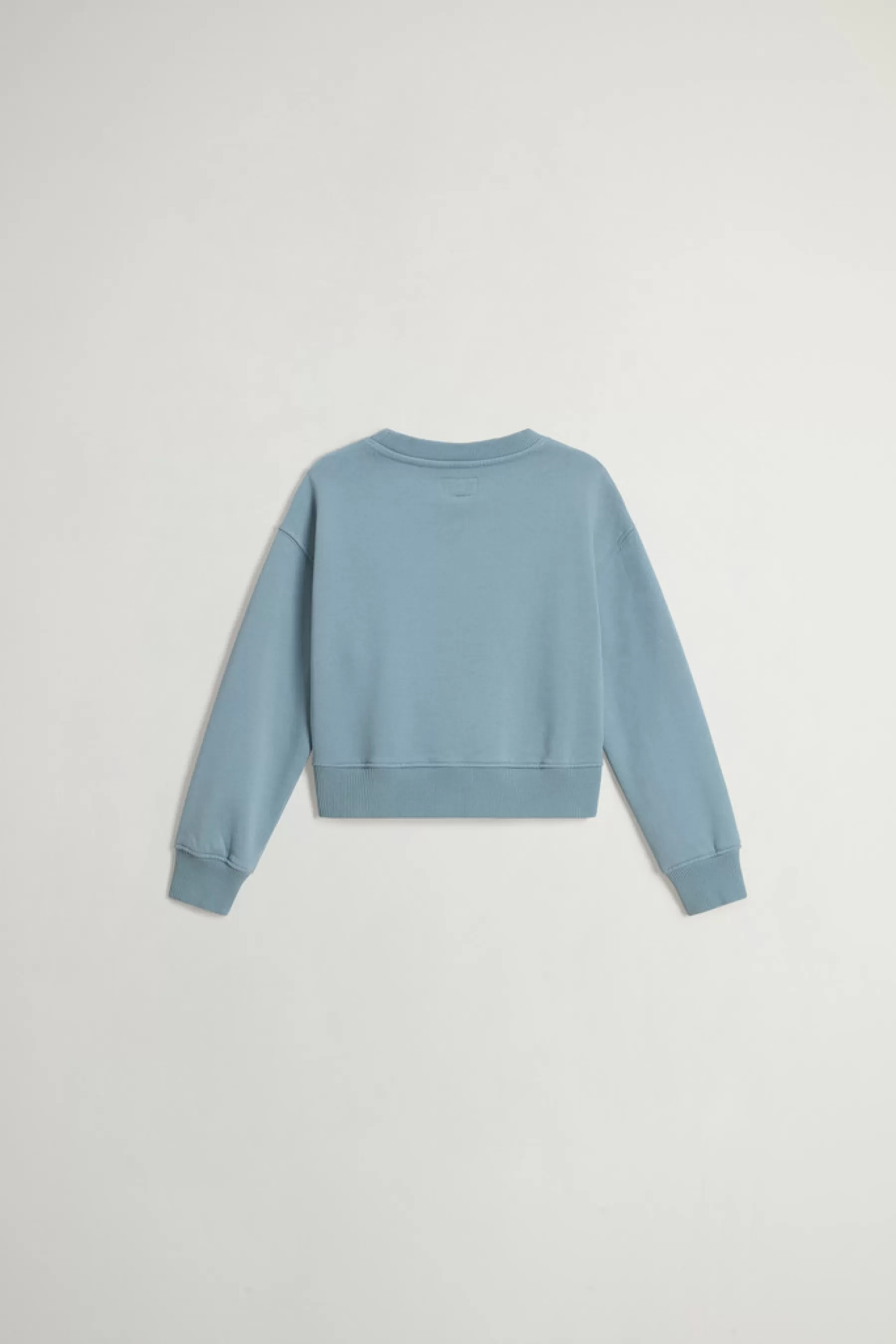 Clearance Sweater met ronde hals voor meisjes van zuiver katoen met logo Kinderen Kleding