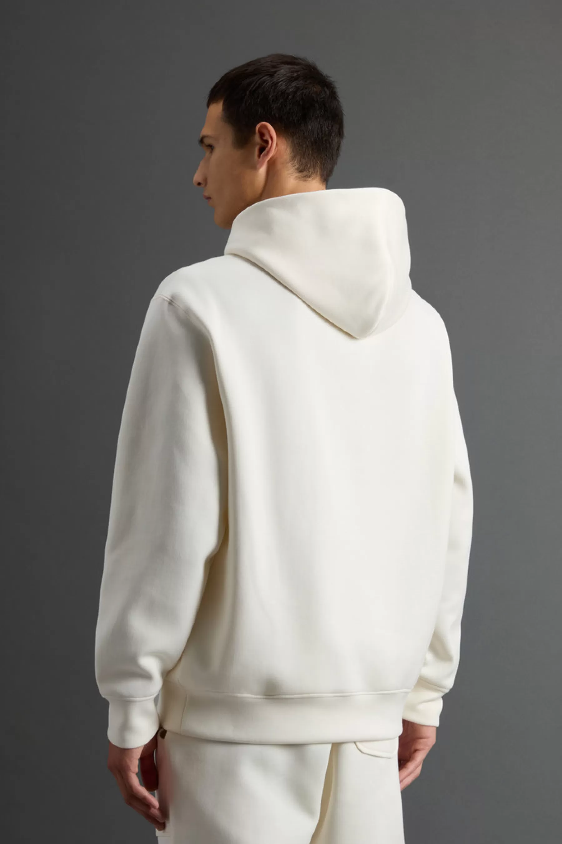 Hot Sweater van katoenmix met capuchon en buidelzak by Todd Snyder Heren Sweatshirts