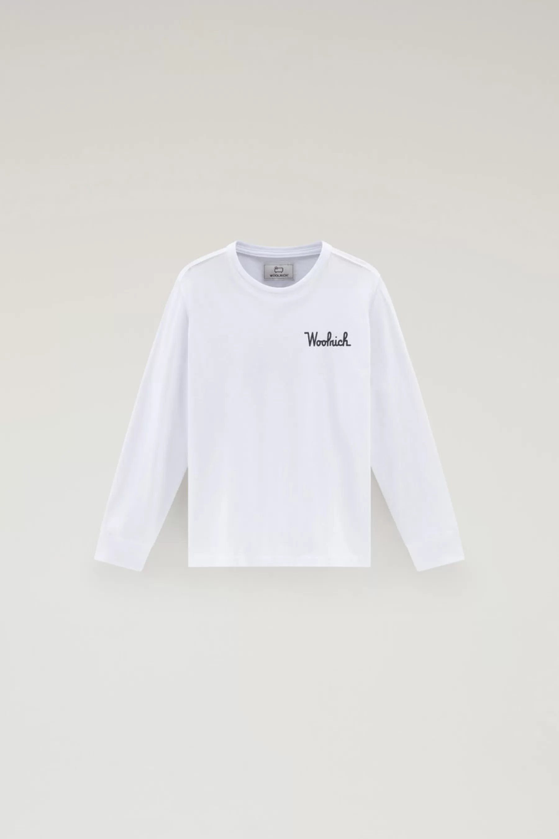 Flash Sale T-shirt met lange mouwen voor jongens van zuiver katoen Kinderen Kleding