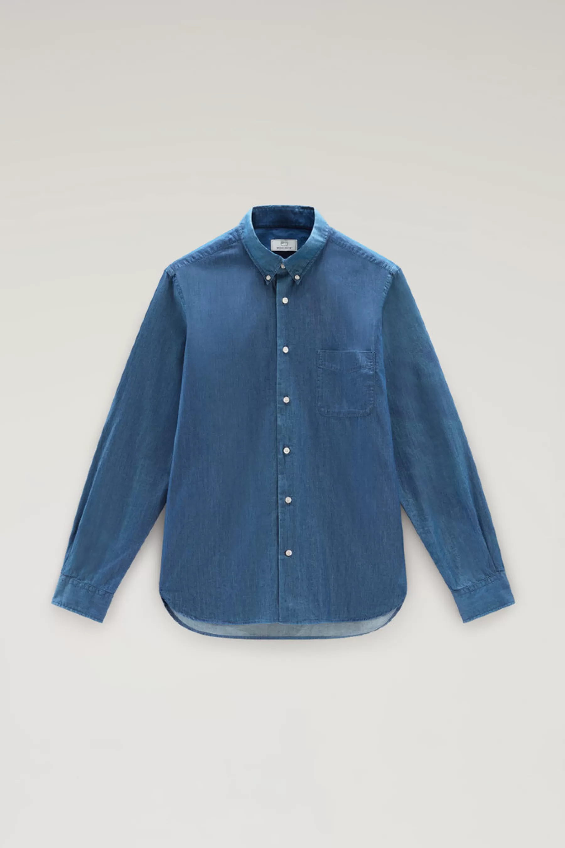 Shop Zuiver katoenen chambray overhemd Heren Overhemden